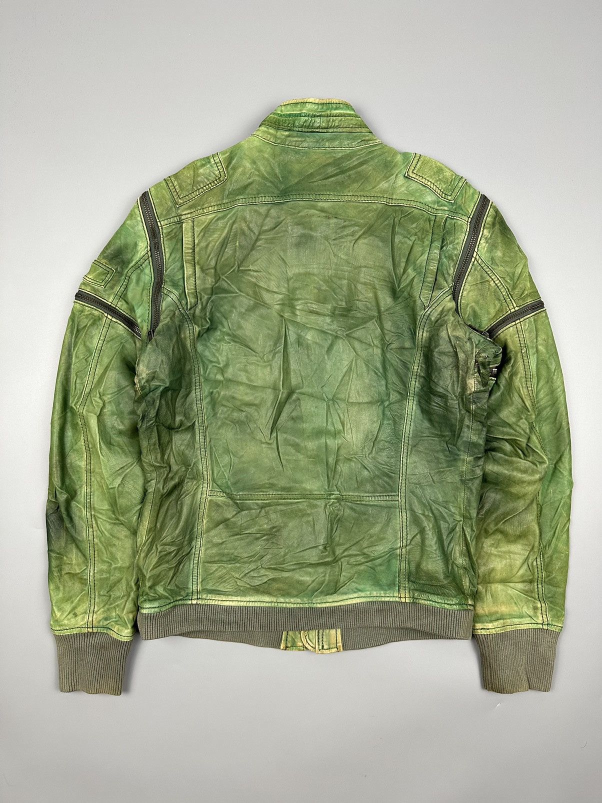 Diesel 🔥Very Rare🔥Vintage Diesel Leather Jacket Size US M / EU 48-50 / 2 - 5 Thumbnail