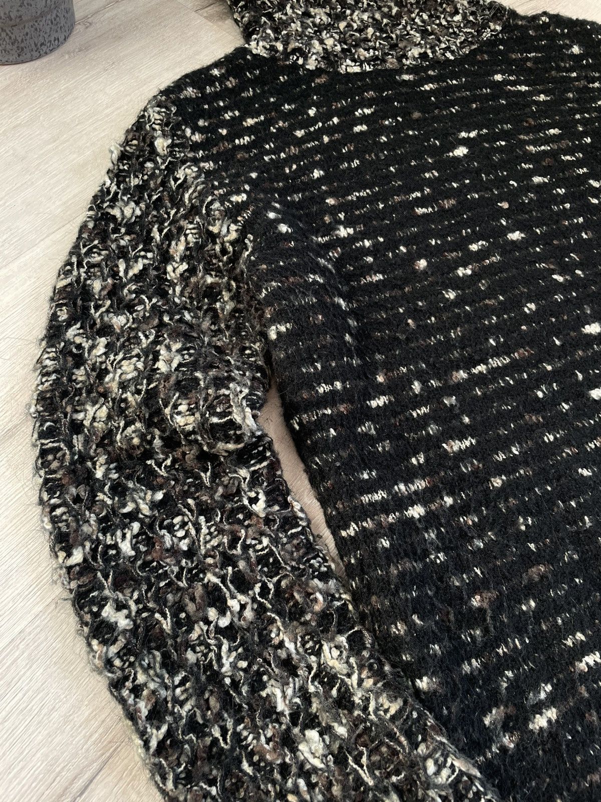 Japanese Brand × Le Grande Bleu (L.G.B.) Vintage Knitted Japan Roll Neck Sweater Abstract Stripe Y2k Size US M / EU 48-50 / 2 - 6 Thumbnail