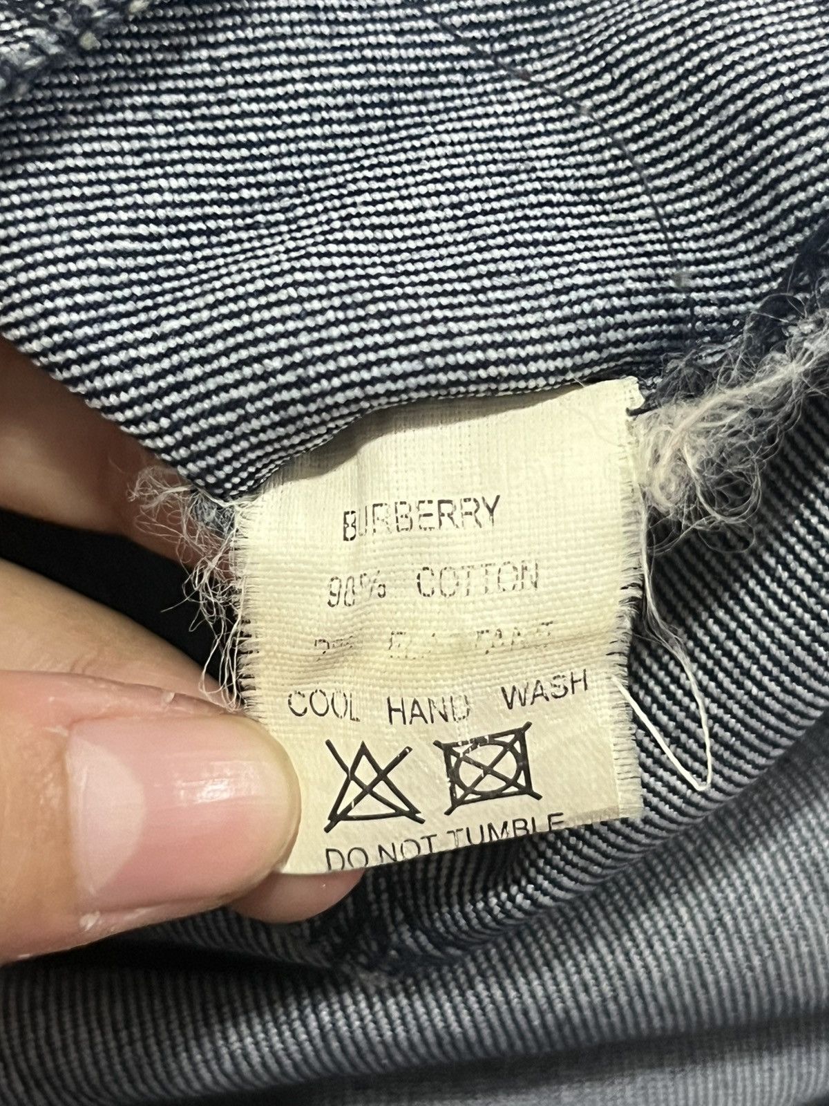 Burberry Burberry London Ladies Trucker Denim Jacket Size M / US 6-8 / IT 42-44 - 9 Thumbnail