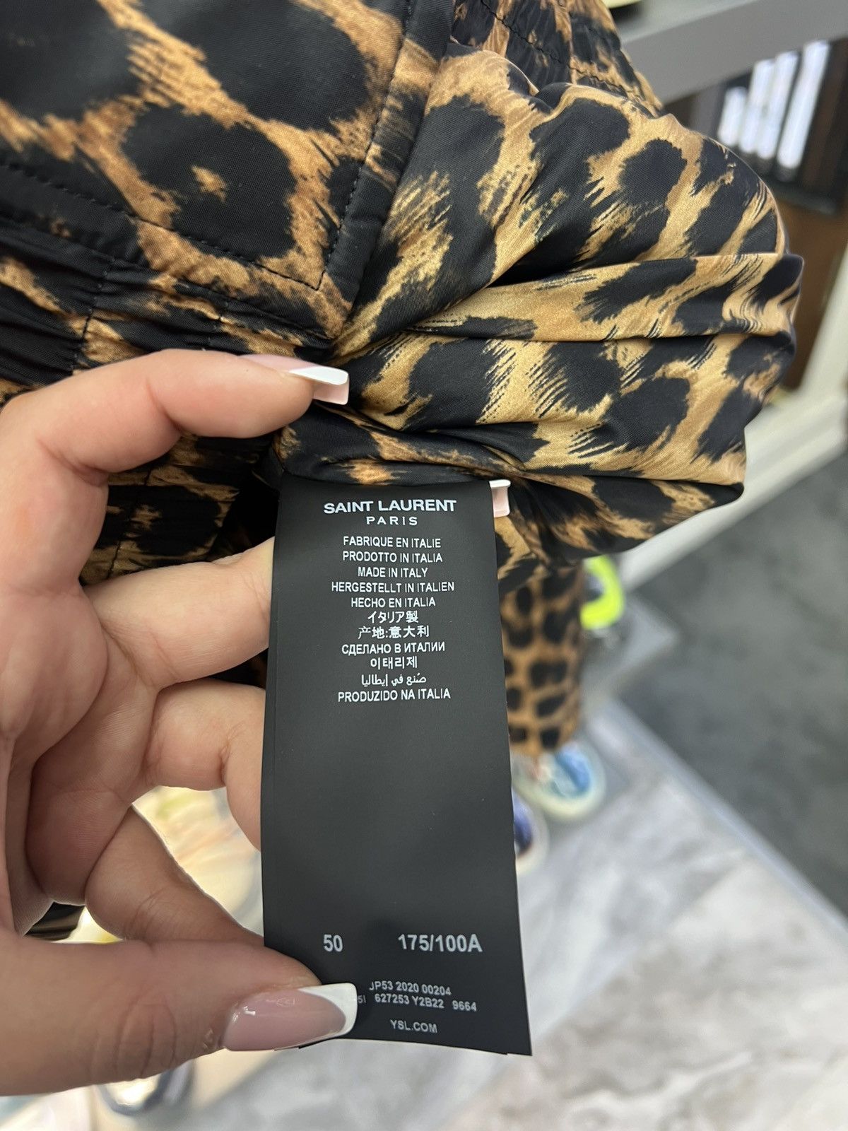 Saint Laurent Paris Saint Laurent Leopard Size M / US 6-8 / IT 42-44 - 9 Thumbnail