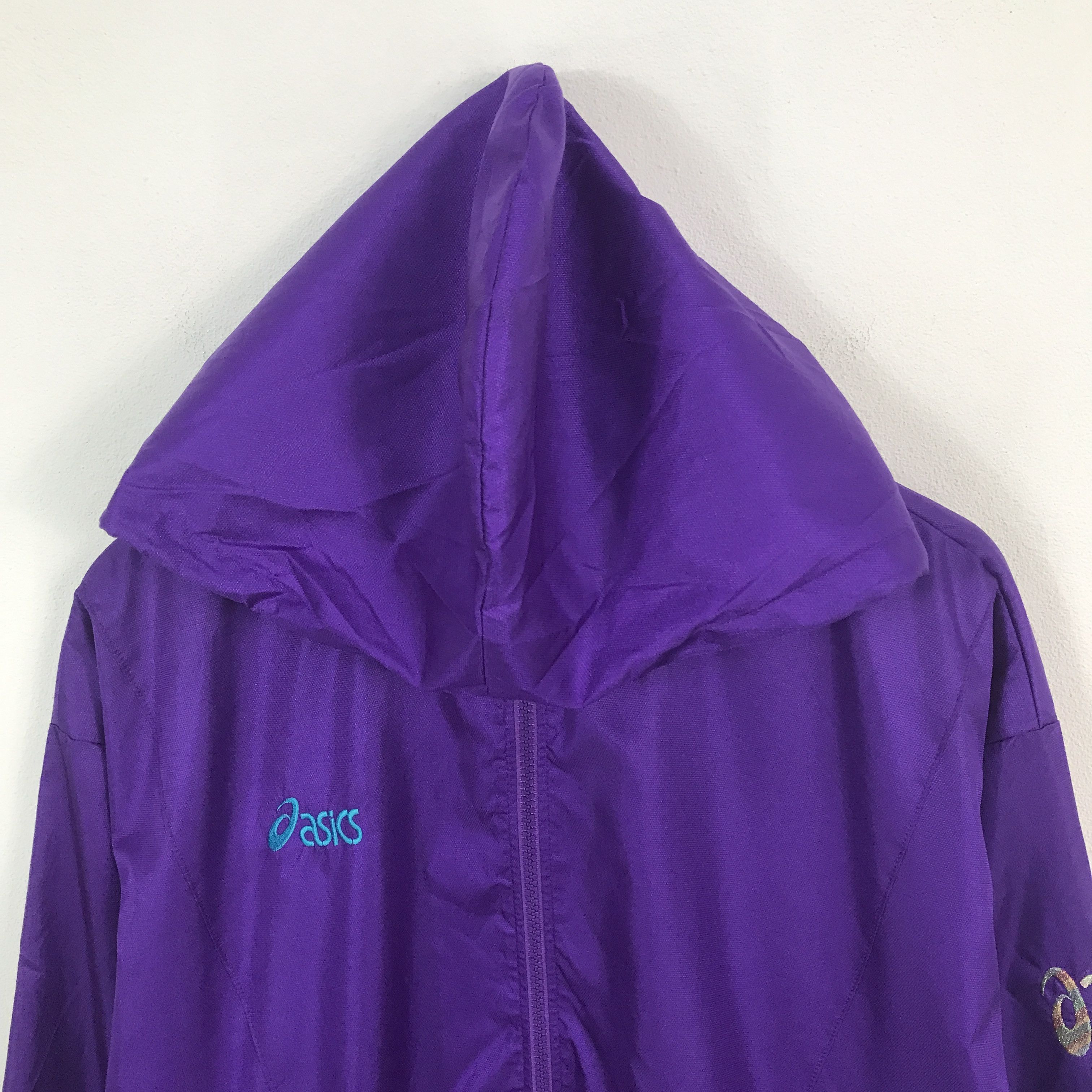 Asics Rare Ascis Windbreaker Jacket Size US XL / EU 56 / 4 - 2 Thumbnail