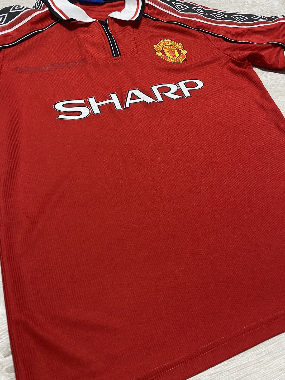 Umbro Vintage 1998 Manchester United Football Club Umbro Jersey Size US S / EU 44-46 / 1 - 8 Thumbnail