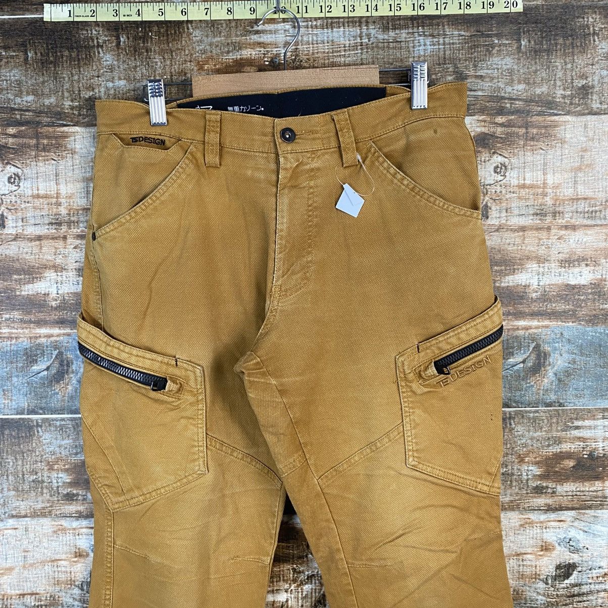 Japanese Brand DL TS Design Beige Cargo Multipocket Pants #C1003 Size US 30 / EU 46 - 4 Thumbnail