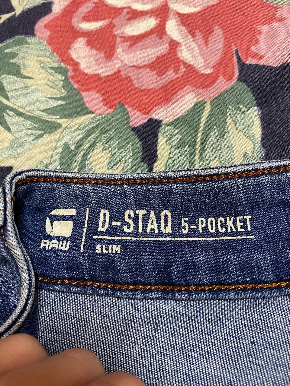 G-Star G-Star Raw D-Star 5-Pocket Slim Denim Jeans Size 31 Size US 31 - 2 Thumbnail