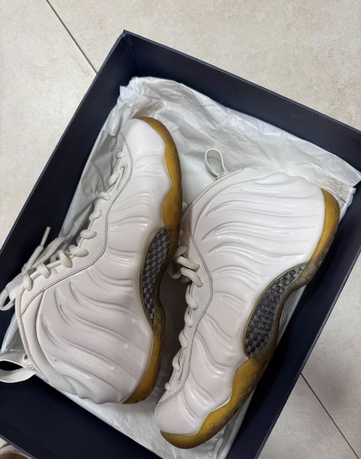 Nike Nike Foamposite One White Out White Gum 314996-100 K37 