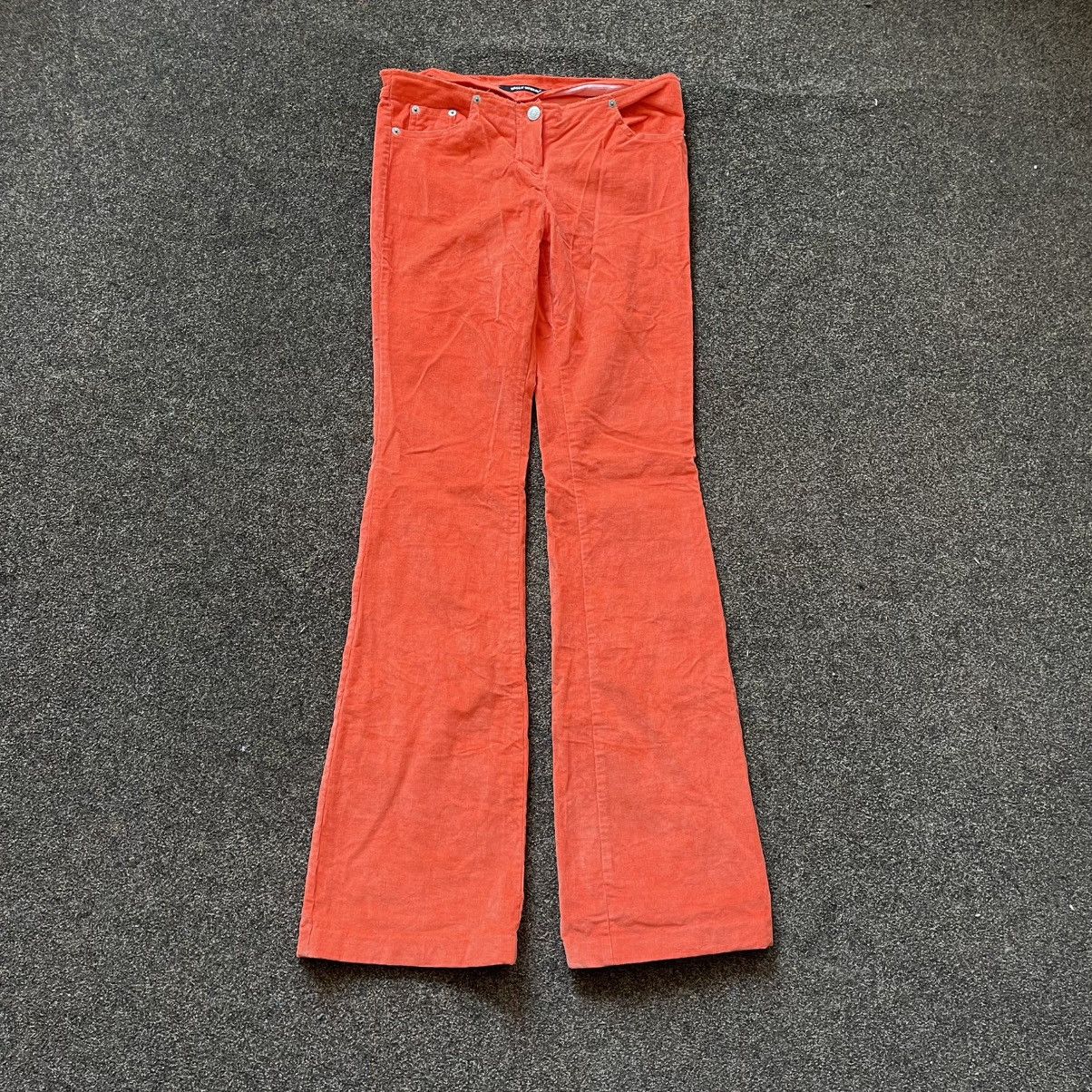 Vintage Vintage Y2K Coral Flare Pants Baggy Wide Leg Skate Washed 35 Size 35" - 1 Thumbnail