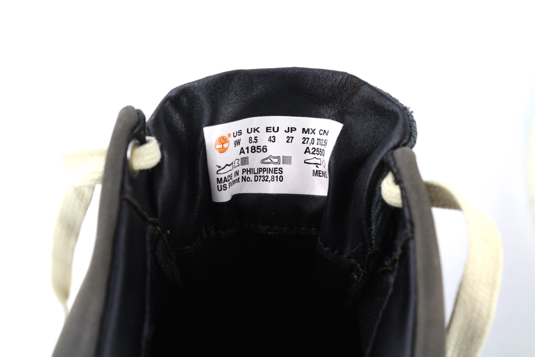 Timberland A1856-A2550 EU43/44 Navy Blue Leather 80857 Size US 10.5 / EU 43-44 - 12 Thumbnail