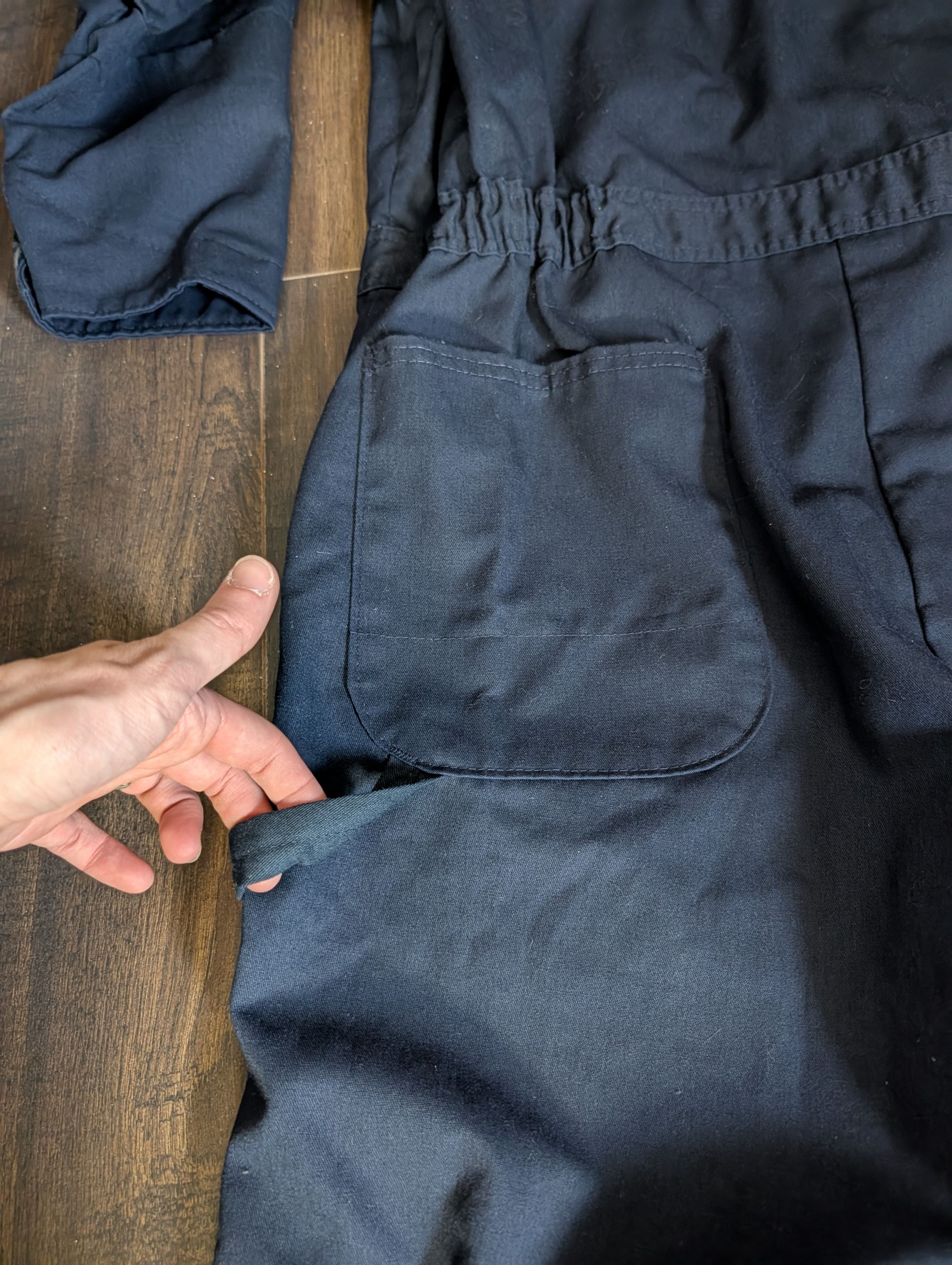 Sears ROEBUCKS Navy blue vintage MiUSA overalls sz 46 Size US XL / EU 56 / 4 - 11 Thumbnail