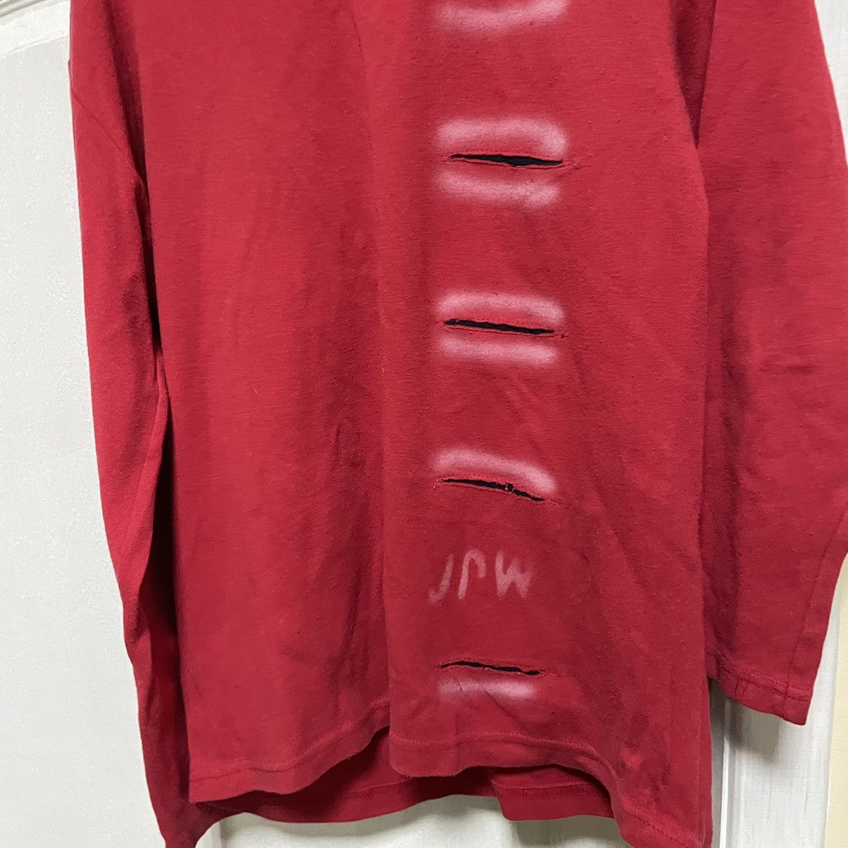 If Six Was Nine × Japanese Brand Vintage 90s Avant Garde Slim long sleeve tee shirt fire jpg Size L / US 10 / IT 46 - 3 Thumbnail