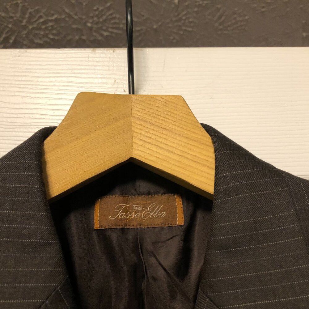 Tasso Elba tasso elba men's 100%wool sport coat jacket blazer 40R Size 40R - 4 Thumbnail