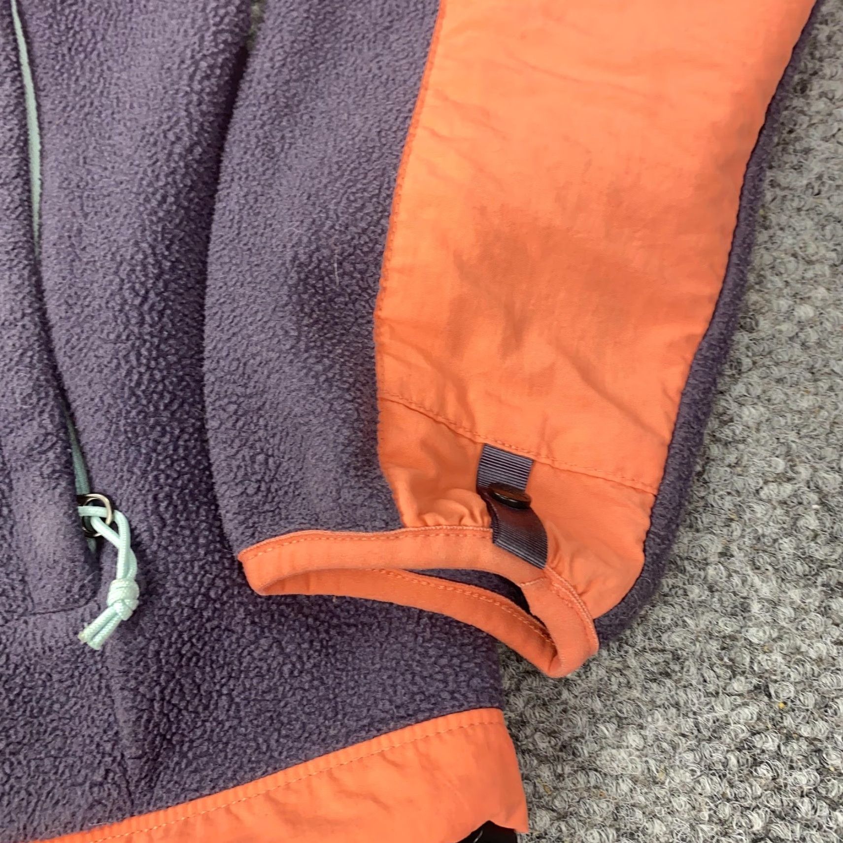 The North Face North Face Jacket Womens Medium Orange Purple Full Zip Fleece Softshell Outdoors Size M / US 6-8 / IT 42-44 - 5 Thumbnail