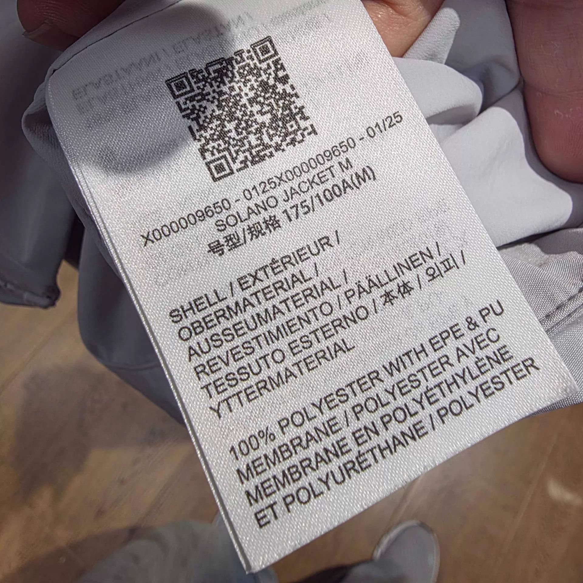 Arc'teryx Arc'teryx SALANO Waterproof Windproof Jacket M Secret Gray Size US M / EU 48-50 / 2 - 7 Thumbnail