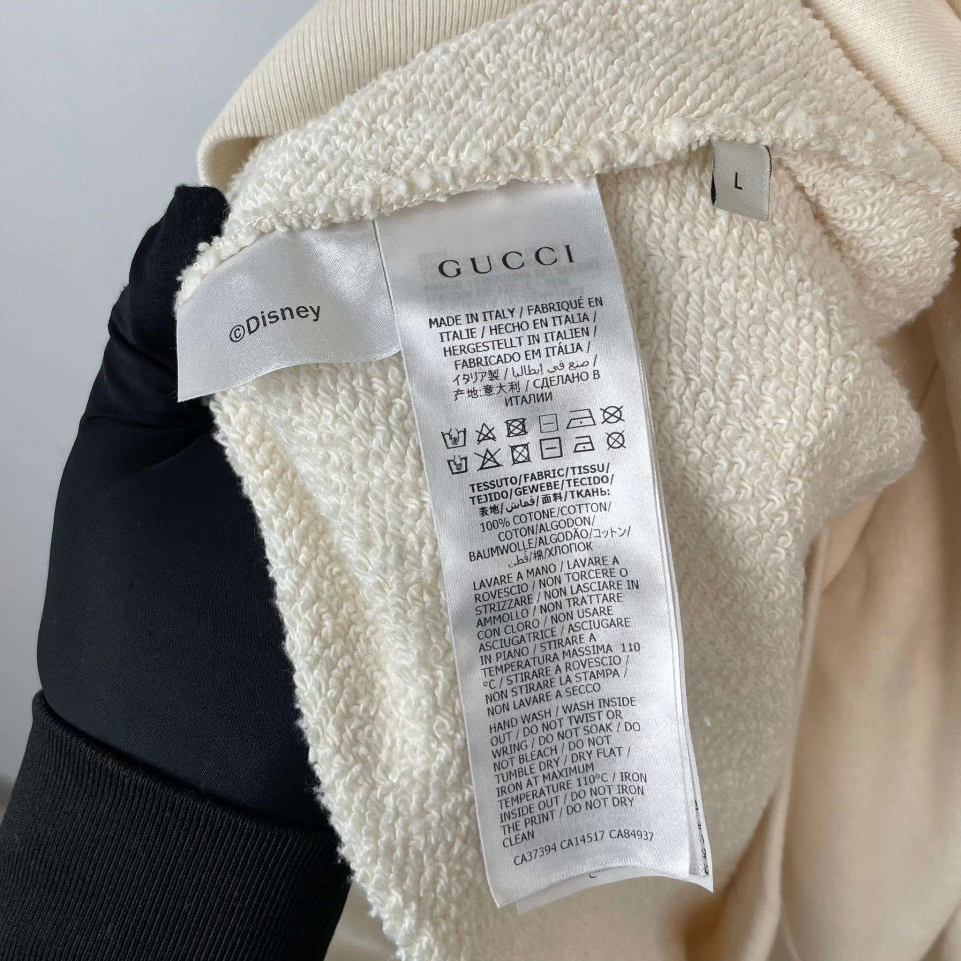 Gucci Gucci Mickey Mouse Beige Long-sleeve L Size L / US 10 / IT 46 - 4 Thumbnail