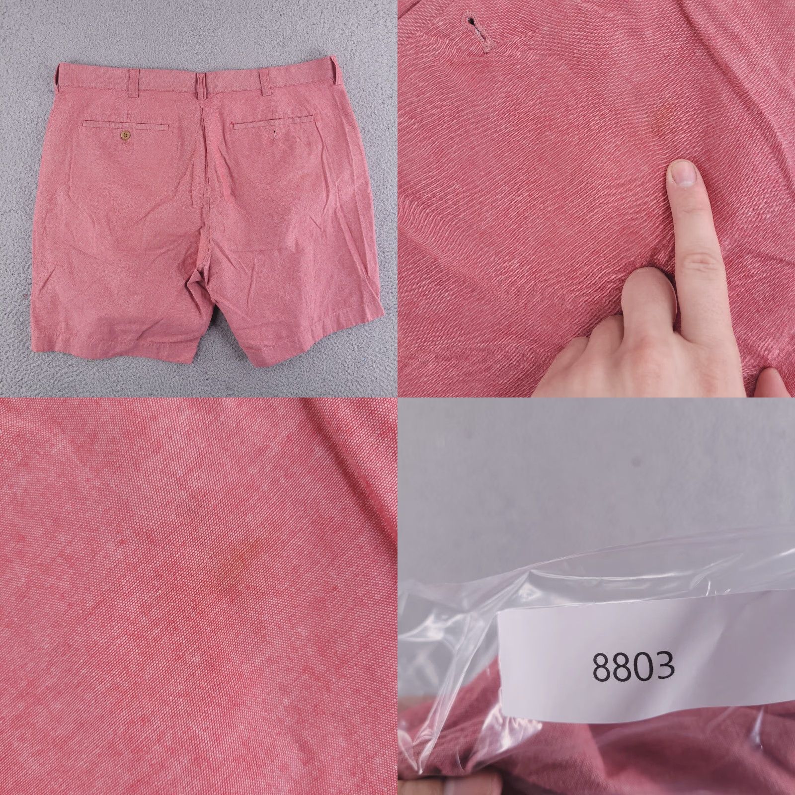 J.Crew J.CREW Shorts Mens 38 Pink Salmon Gramercy Red Orange Preppy Casual Chino Size US 38 / EU 54 - 8 Thumbnail