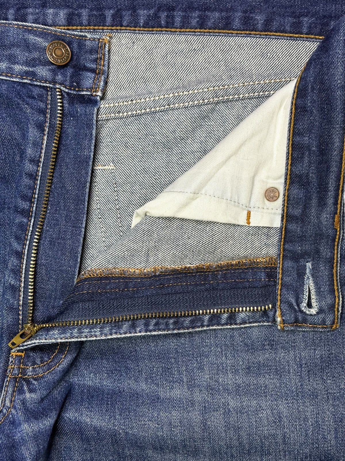 Levi's Vintage 90s Levis 508 Mud Wash Distressed Loose Baggy Jeans Size US 34 / EU 50 - 9 Thumbnail