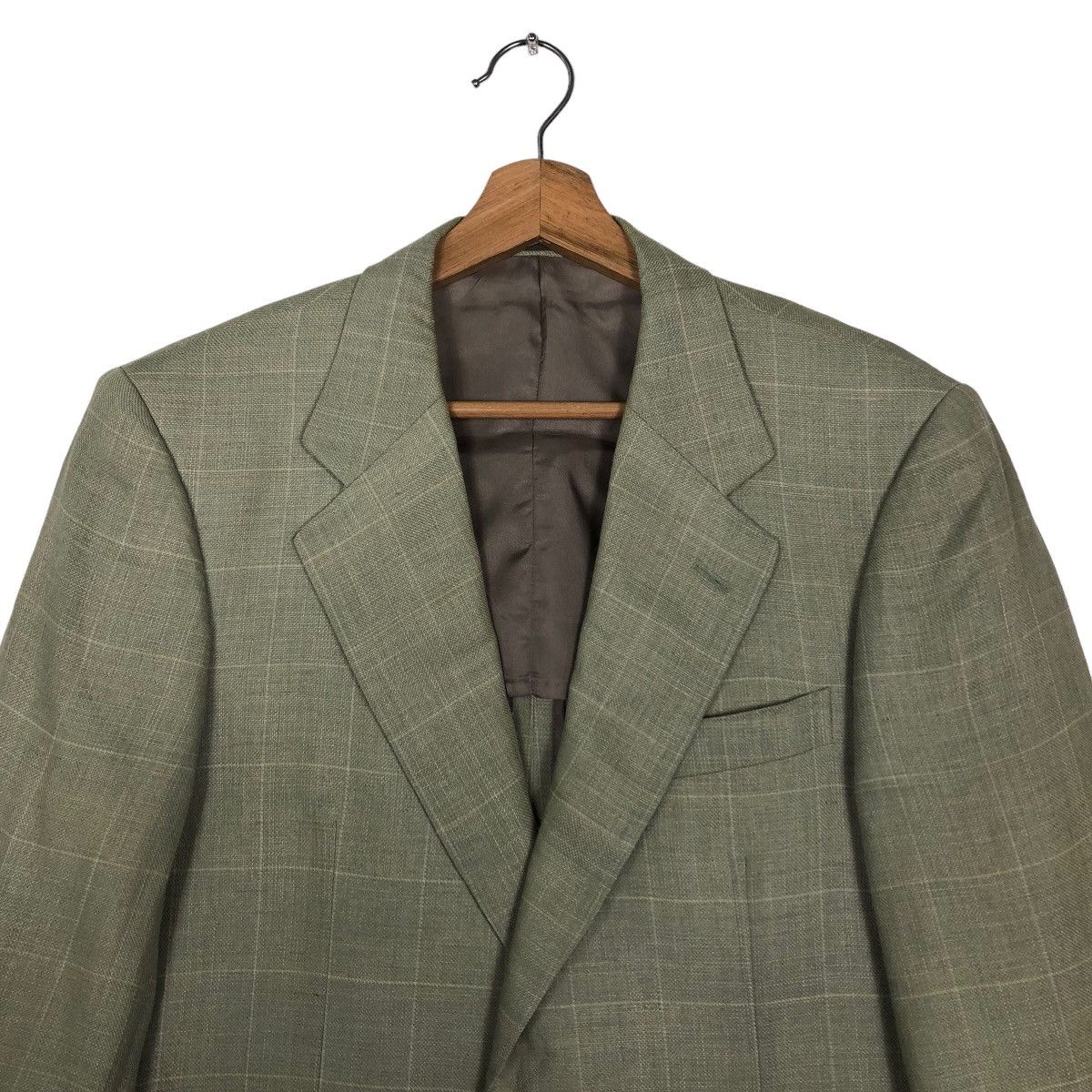 Burberry 🔥 Double Breast Coats Jacket Burberry Nova Check Tartan Size US M / EU 48-50 / 2 - 3 Thumbnail