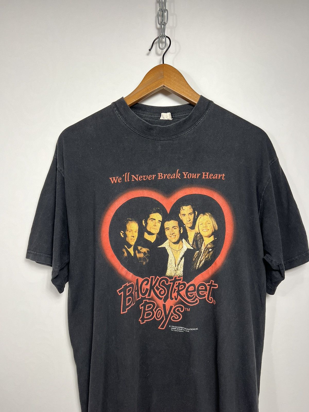 Band Tees Vintage 1996 Backstreet Boys Licensed Band T-shirt Tee Size US L / EU 52-54 / 3 - 2 Thumbnail