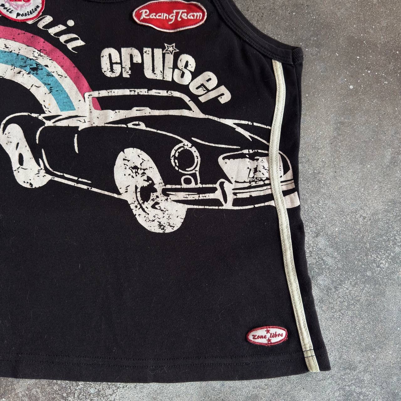 20471120 2000’s Aesthetic Y2K Vintage Sexy Tank Top Size M / US 6-8 / IT 42-44 - 5 Thumbnail