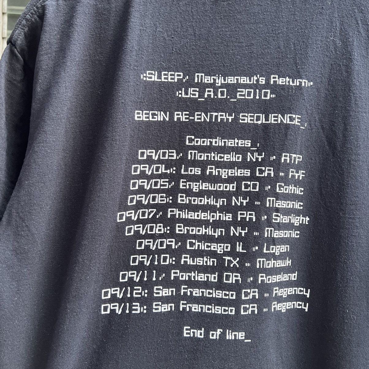 Band Tees VTG Sleep 2010 Marijuanaut’s Return Band Tour Tee Shirt Size US L / EU 52-54 / 3 - 6 Thumbnail