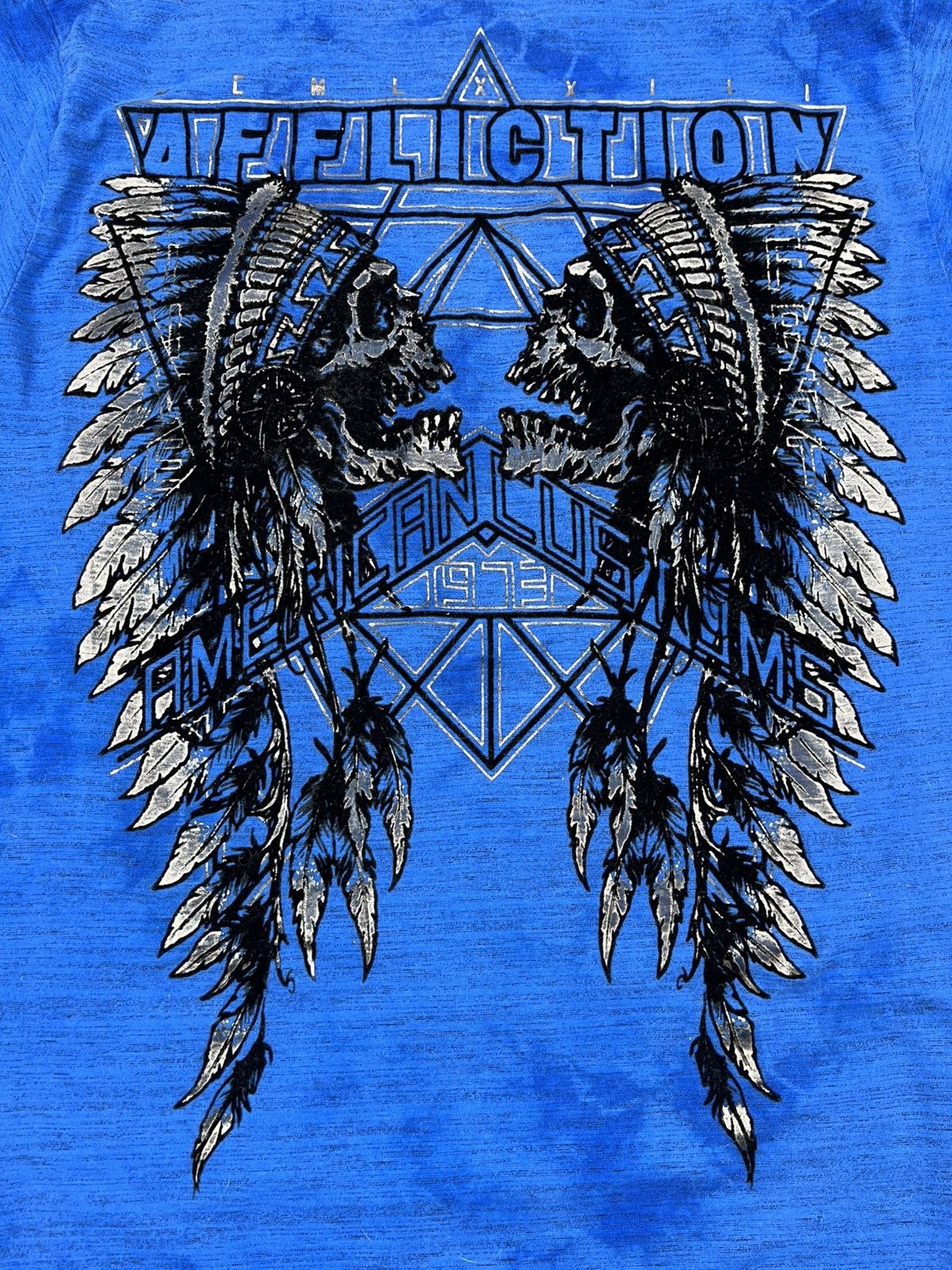 Affliction Mens affliction shirt y2k cross wings mma elite punk Size US S / EU 44-46 / 1 - 10 Thumbnail