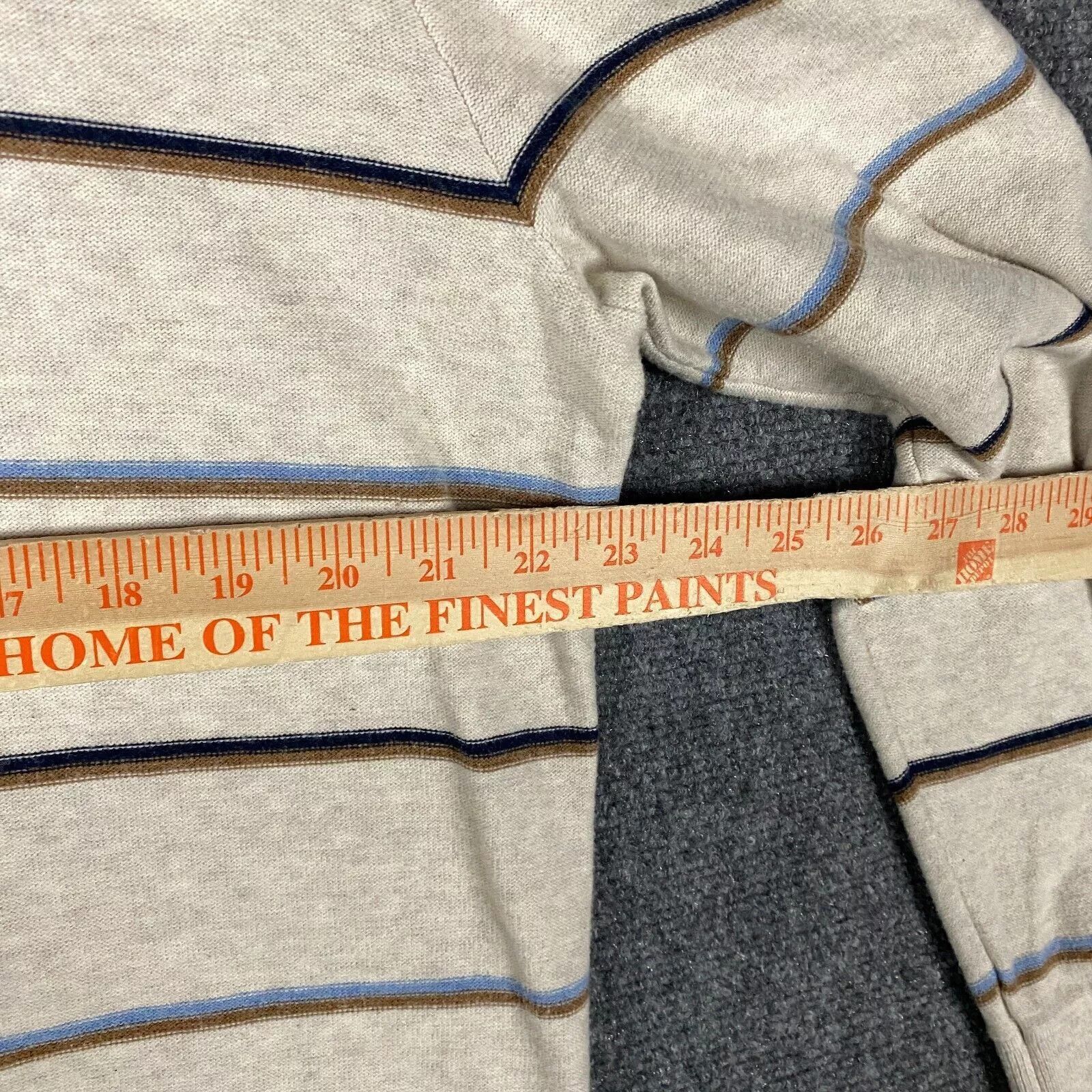 Gap Gap Sweater Men's XL Crew Neck Striped Beige Adults Casual Size US XL / EU 56 / 4 - 4 Thumbnail