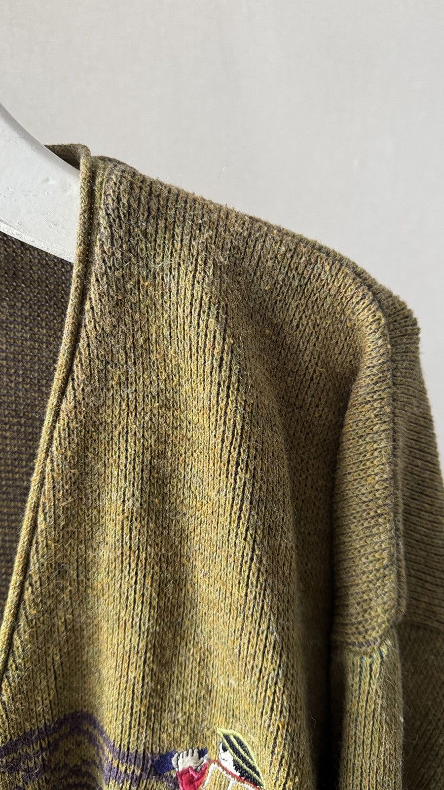 Vintage Rare 90s’ Unique Vintage Coletti Studio Wool Blend Cardigan Size US L / EU 52-54 / 3 - 6 Thumbnail