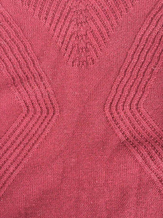 Dirk Bikkembergs 2010s Bikkembergs Burgundy Wool Turtleneck Sweater Size US M / EU 48-50 / 2 - 8 Thumbnail
