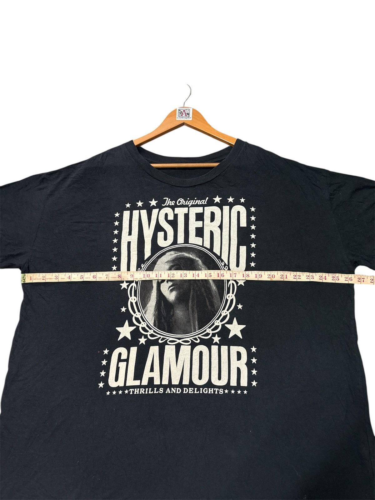 Hysteric Glamour ‼️RARE‼️HYSTERIC GLAMOUR “THRILLS AND DELIGHT” TSHIRT TEE🔥 Size US XXL / EU 58 / 5 - 7 Thumbnail