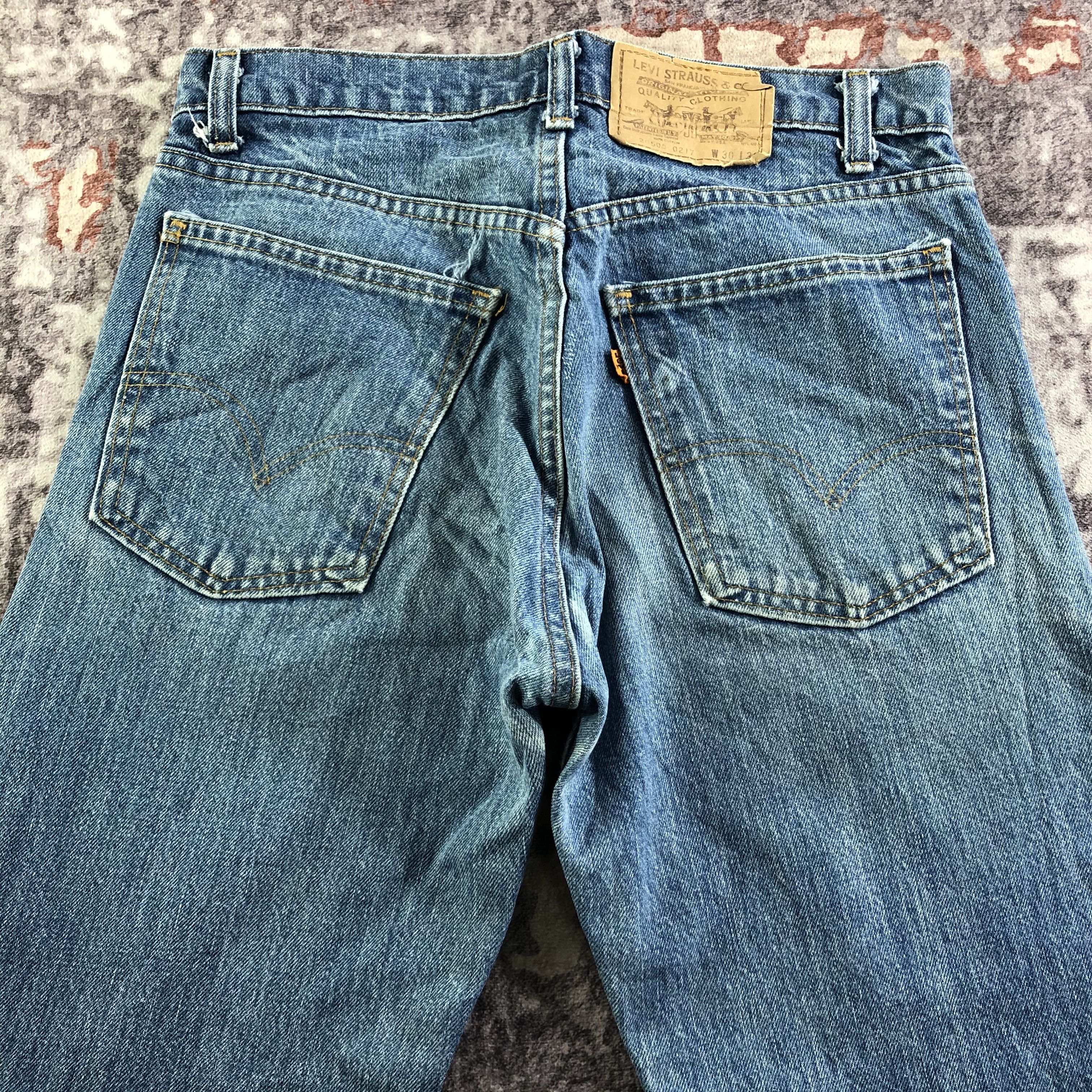 Levi's × Vintage Vintage 80s Levis 505 Jeans-JM3494 Size 31" - 4 Thumbnail