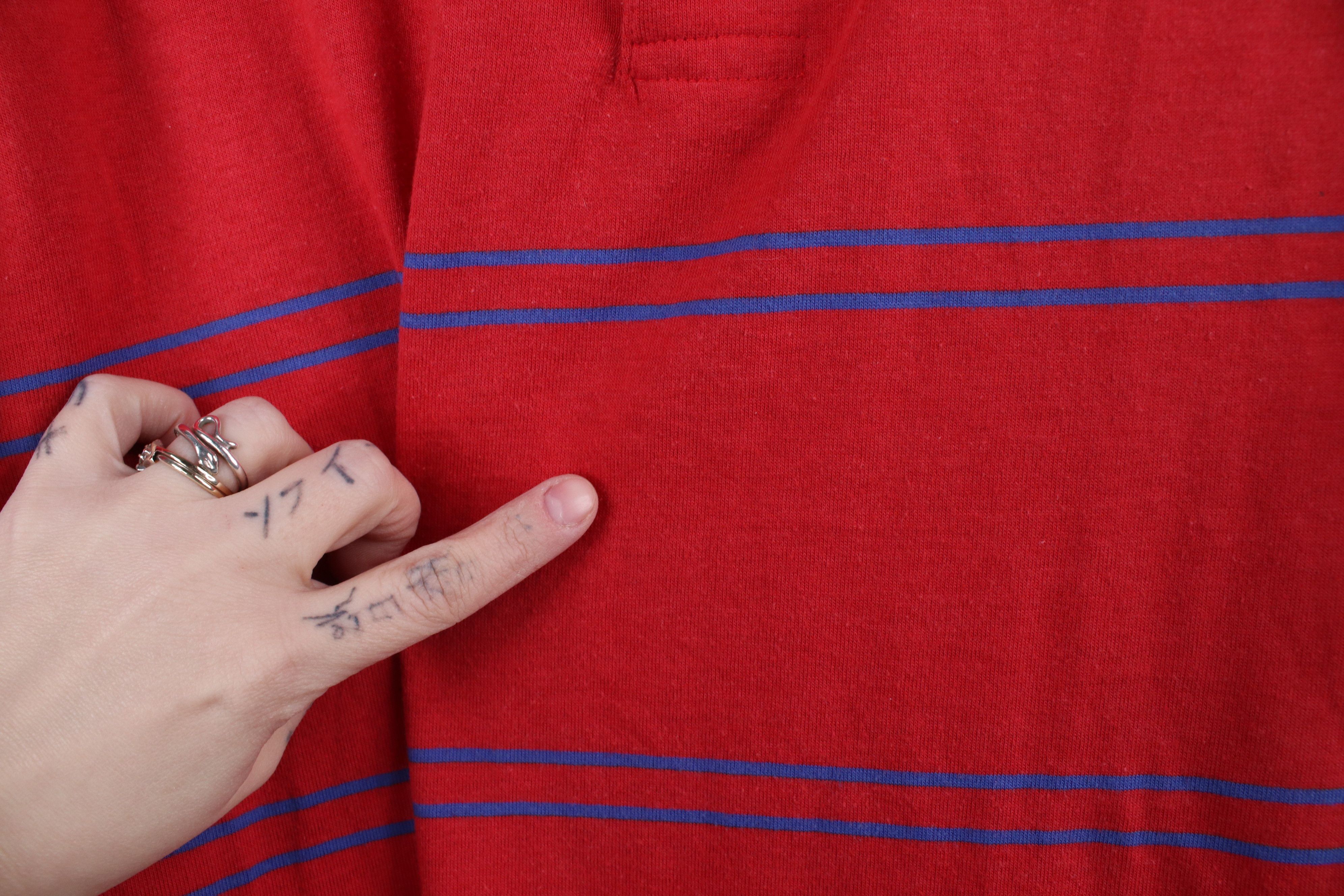 Vintage Vintage 70s Streetwear Knit Short Sleeve Collared Polo Shirt Size US M / EU 48-50 / 2 - 5 Thumbnail