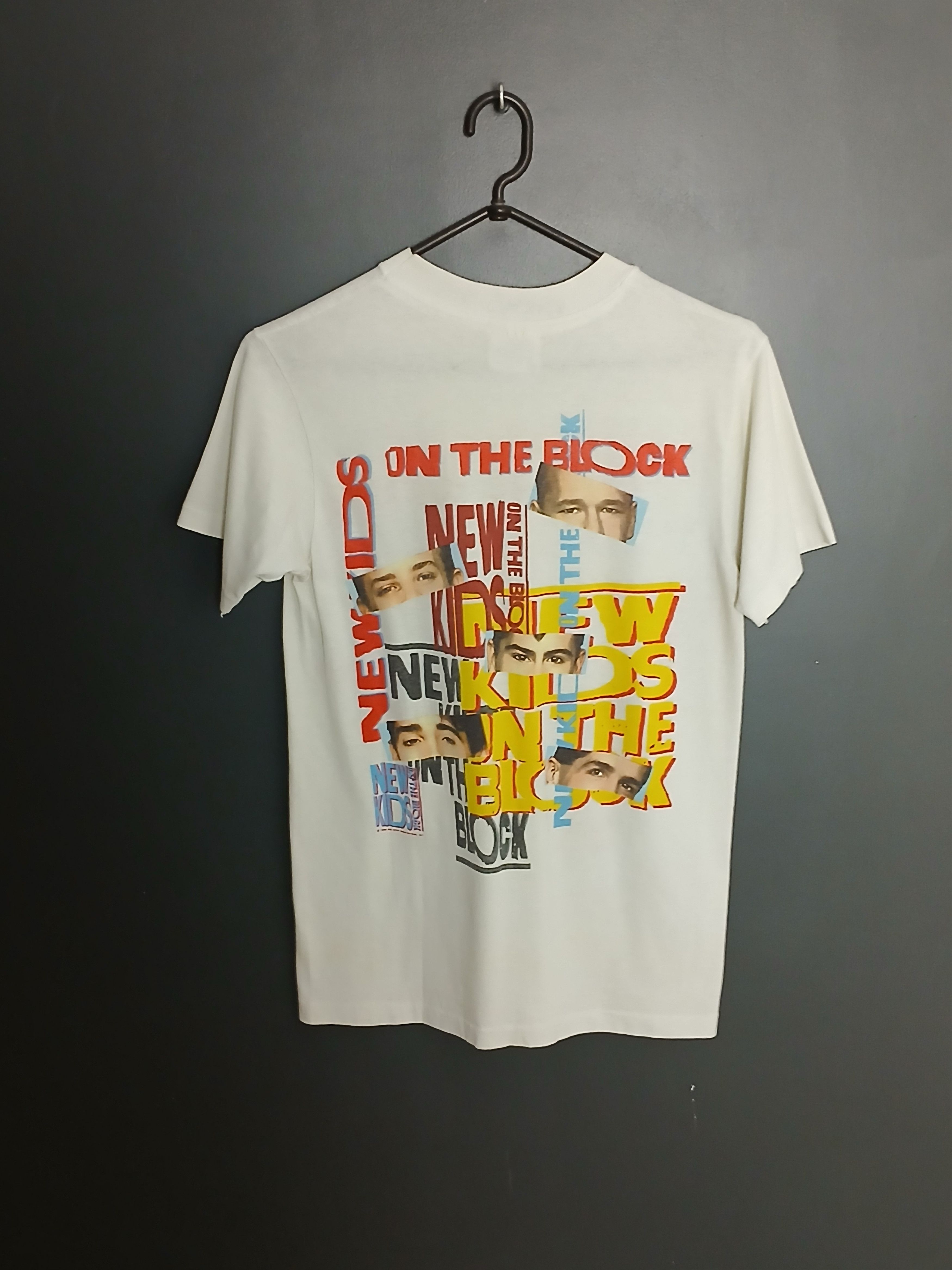 Band Tees × Vintage Vintage New Kids On The Block Single Stitch T-Shirt Size US S / EU 44-46 / 1 - 2 Thumbnail
