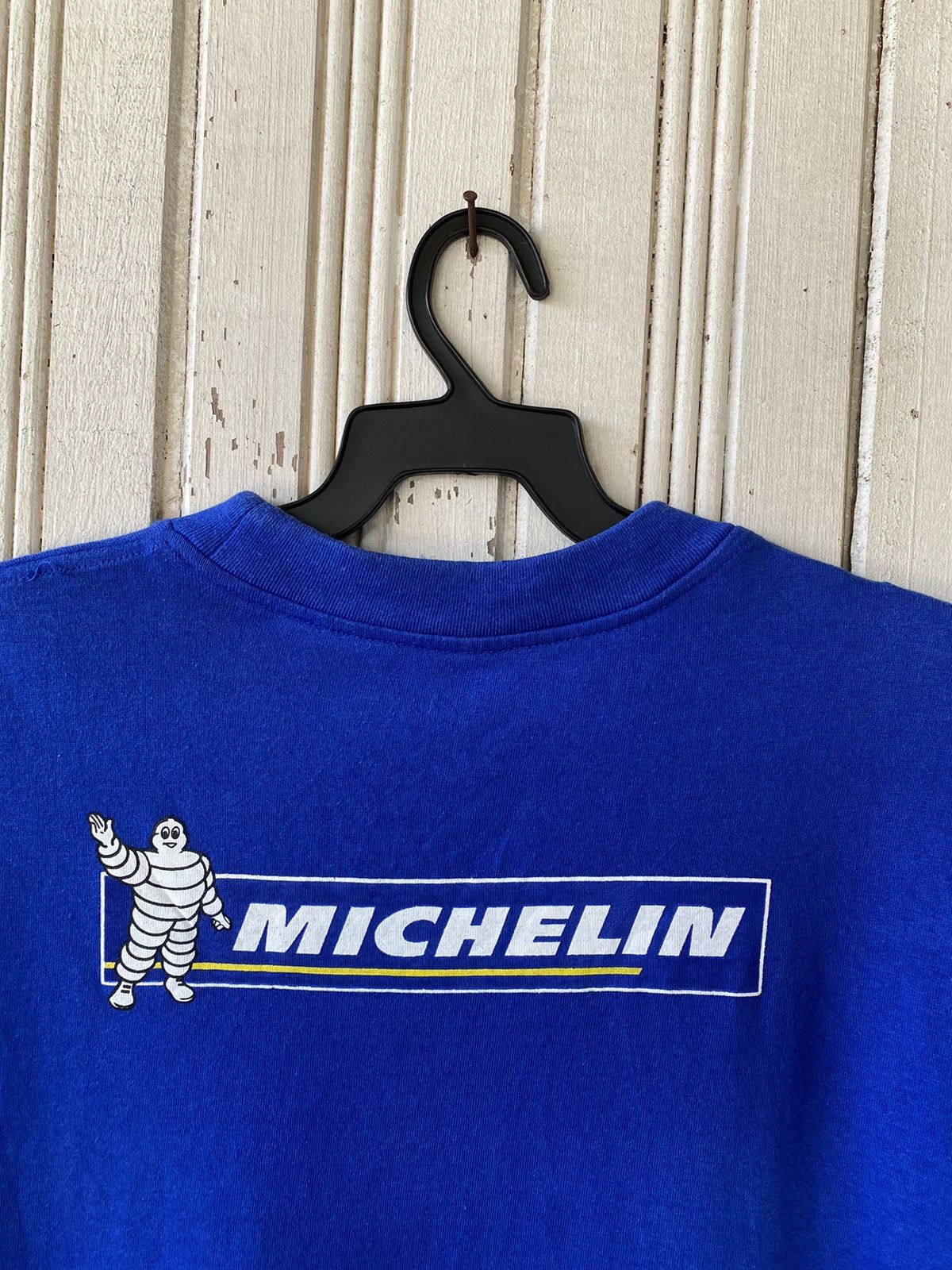 Vintage Vintage Michelin Racing Back Print Tees Size US L / EU 52-54 / 3 - 3 Thumbnail