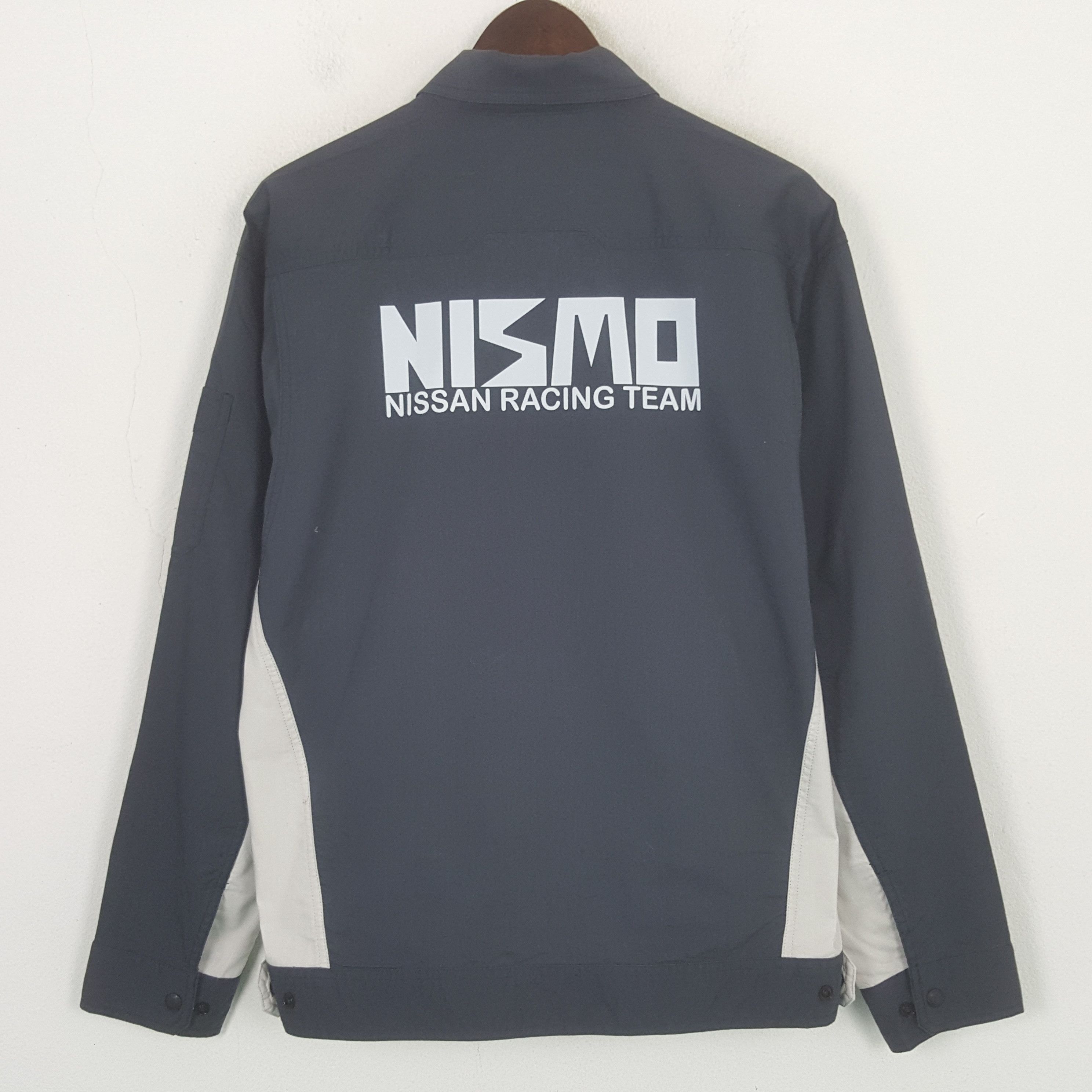 Japanese Brand Vintage Nismo Nissan Racing Team Custom Art Worker Jacket Size US L / EU 52-54 / 3 - 1 Thumbnail