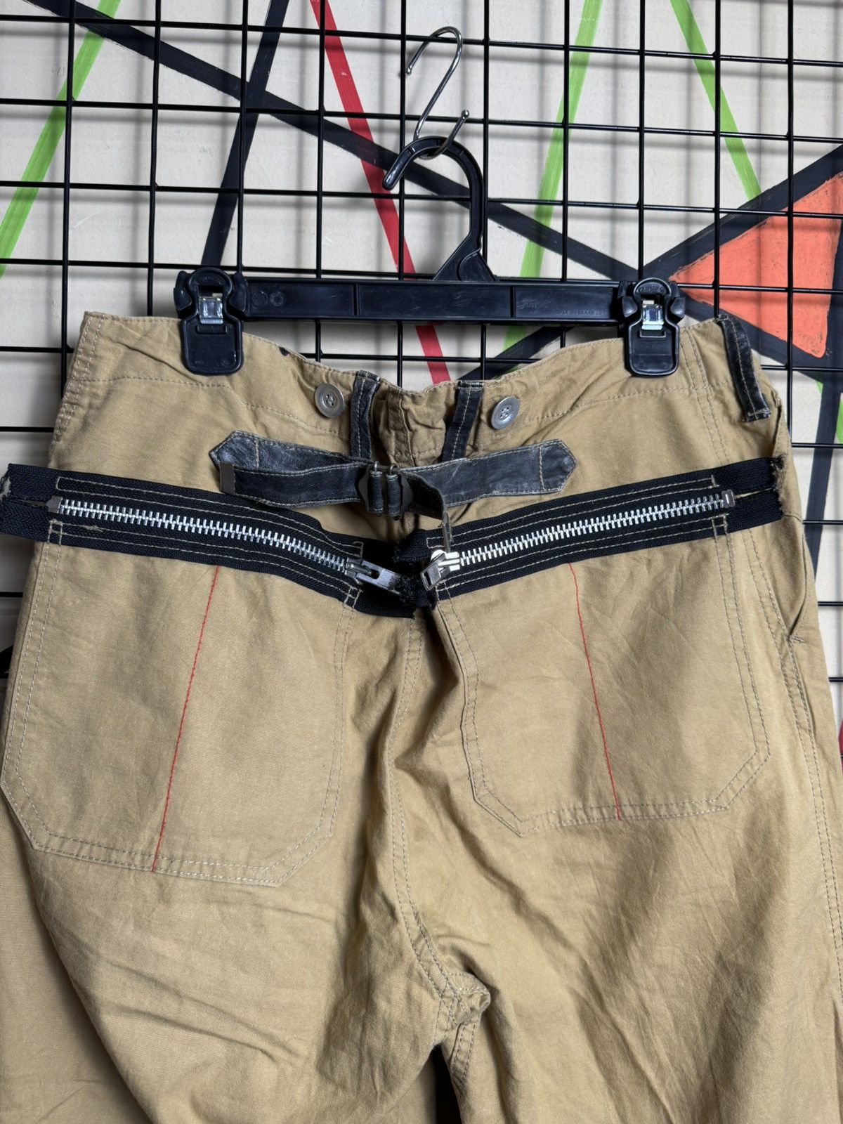 Le Grande Bleu (L.G.B.) LGB long pants buckle back leather Size US 34 / EU 50 - 5 Thumbnail