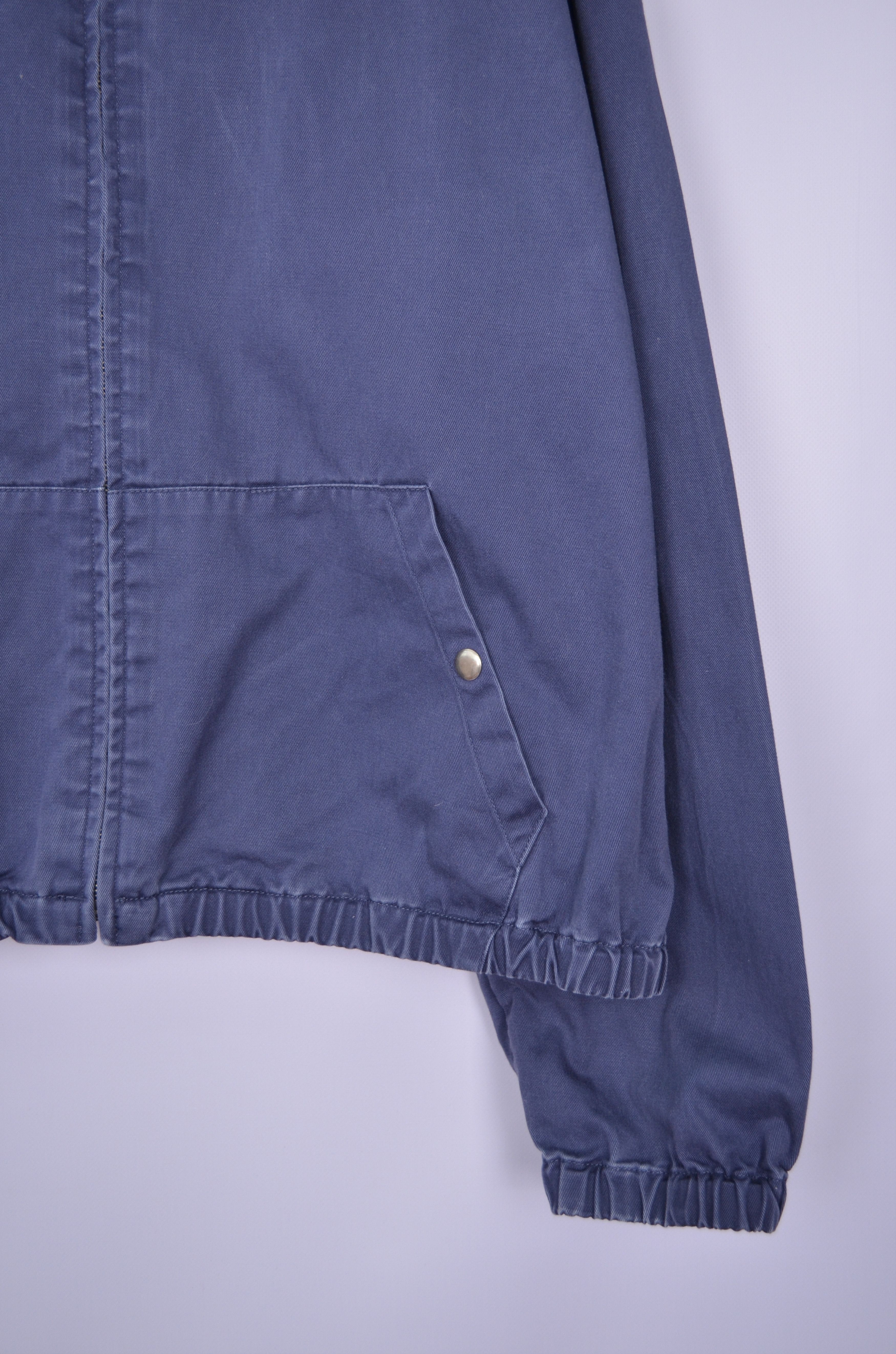 Polo Ralph Lauren × Vintage Polo Ralph Lauren Navy Bomber Jacket Vintage 90s Faded Size US XL / EU 56 / 4 - 5 Thumbnail