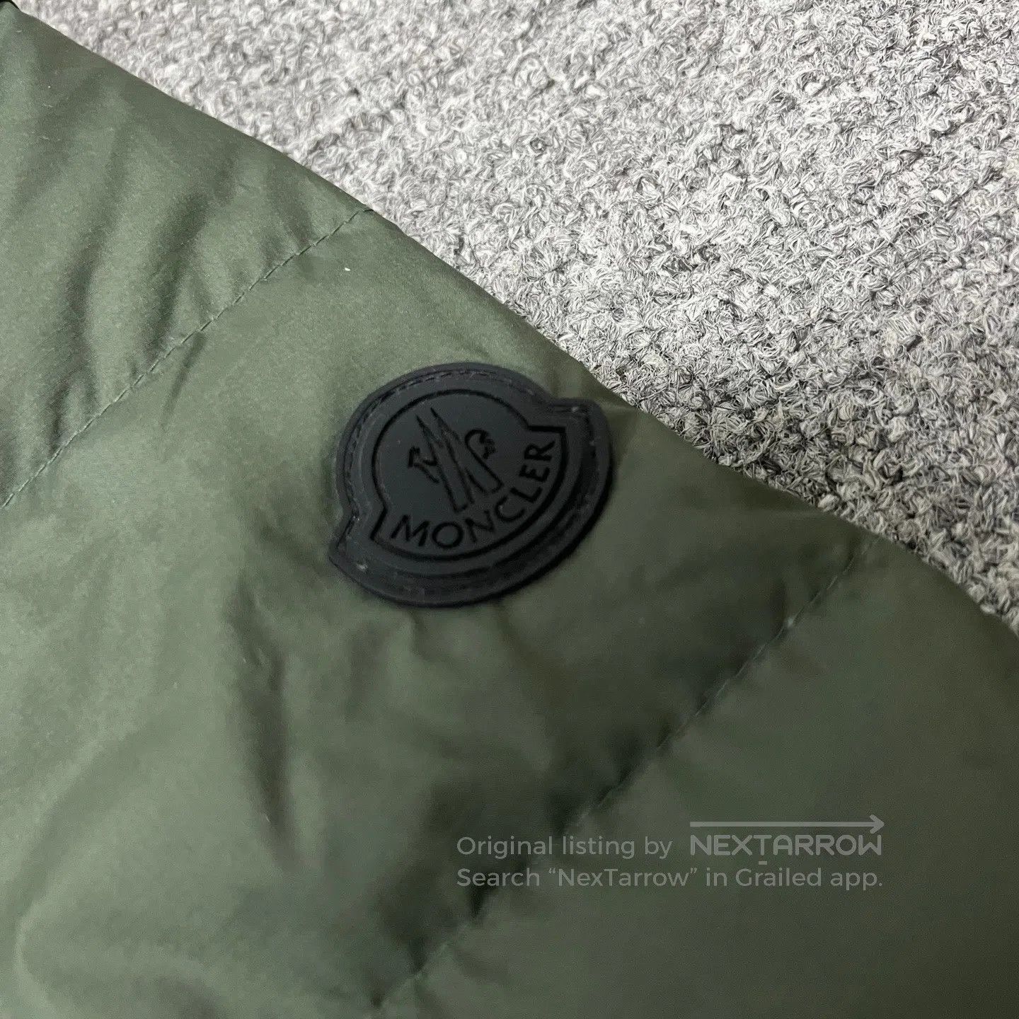 Moncler Moncler hadar bid rigging logo Capuche down jacket| Size US L / EU 52-54 / 3 - 4 Thumbnail
