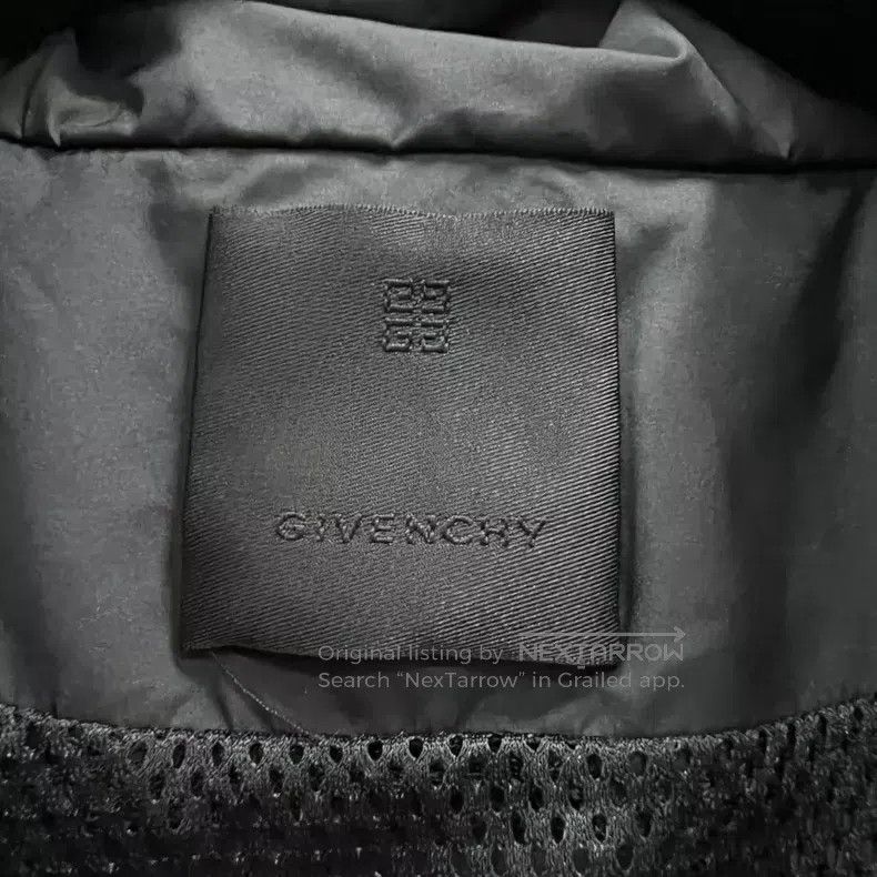Givenchy Givenchy Size48 Black Side Letter Zipper Jacket Size 48 Size US M / EU 48-50 / 2 - 4 Thumbnail