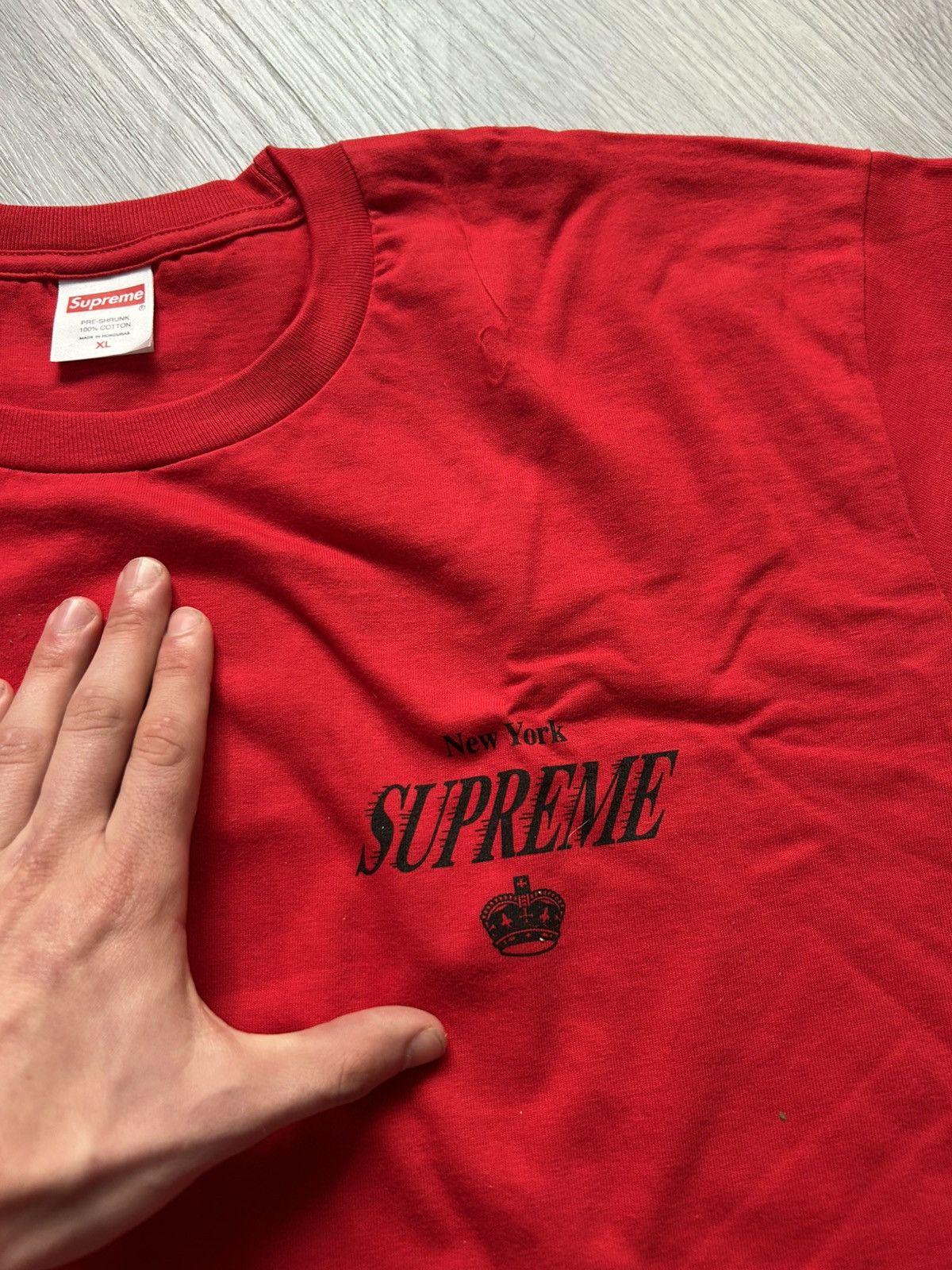 Supreme Supreme 4 Life Tee Size US XL / EU 56 / 4 - 3 Thumbnail