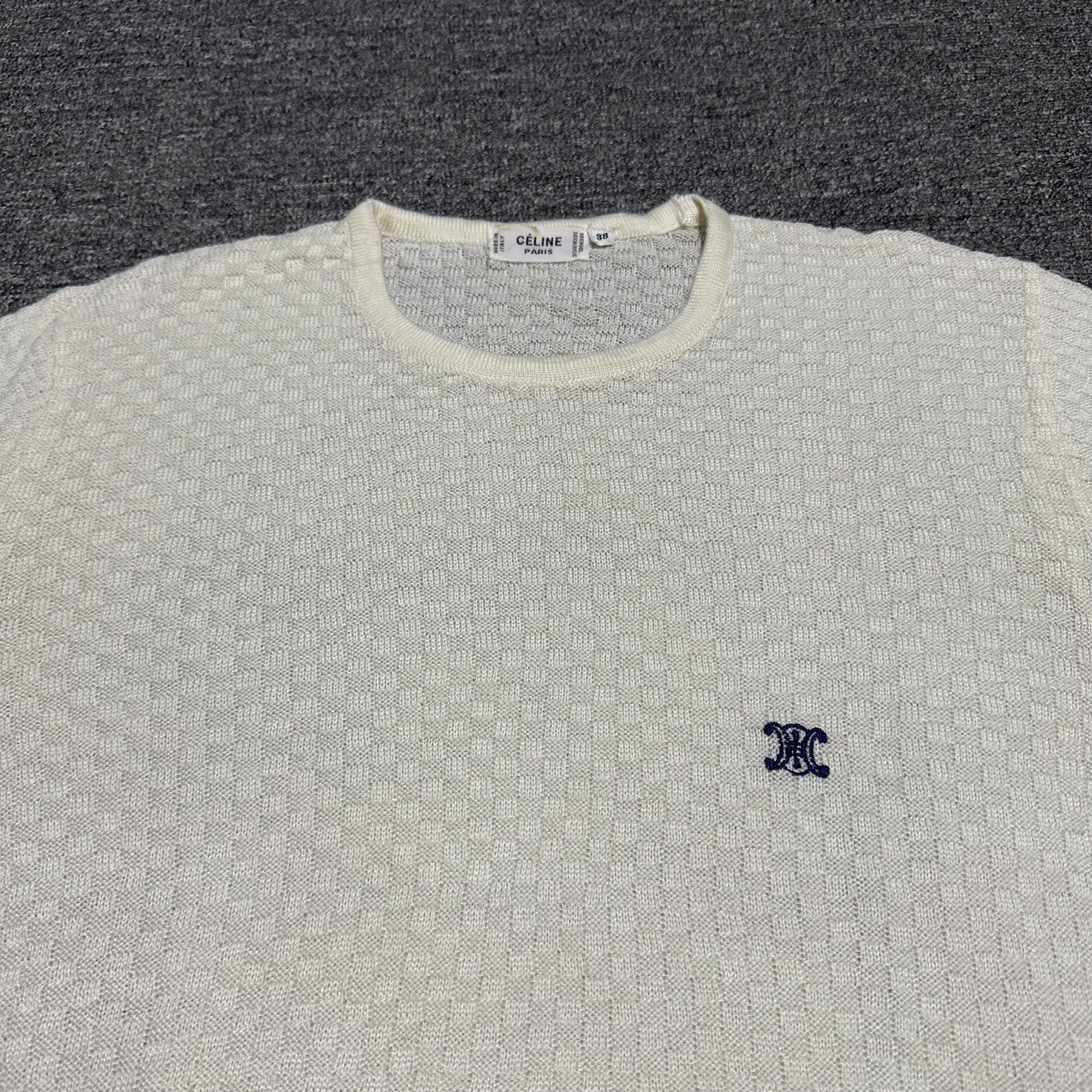 Celine Vintage Celine Knitwear Crewneck Size S / US 4 / IT 40 - 2 Thumbnail