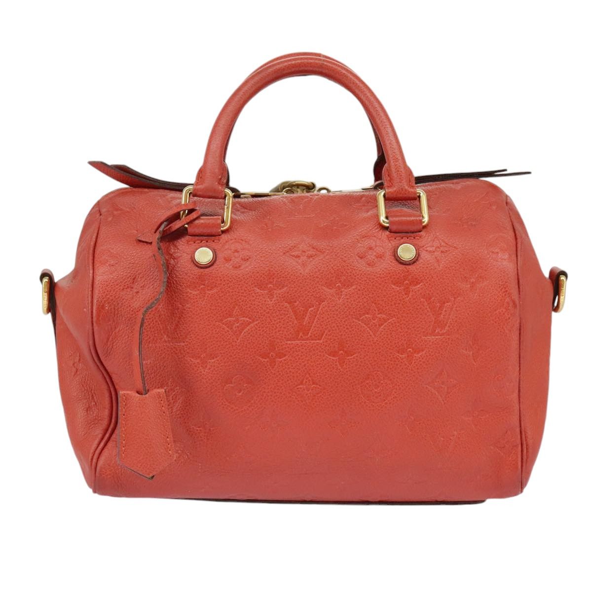 Louis Vuitton Speedy Bandoulière 25 Red Leather Handbag (Pre-Owned) Size ONE SIZE - 1 Thumbnail