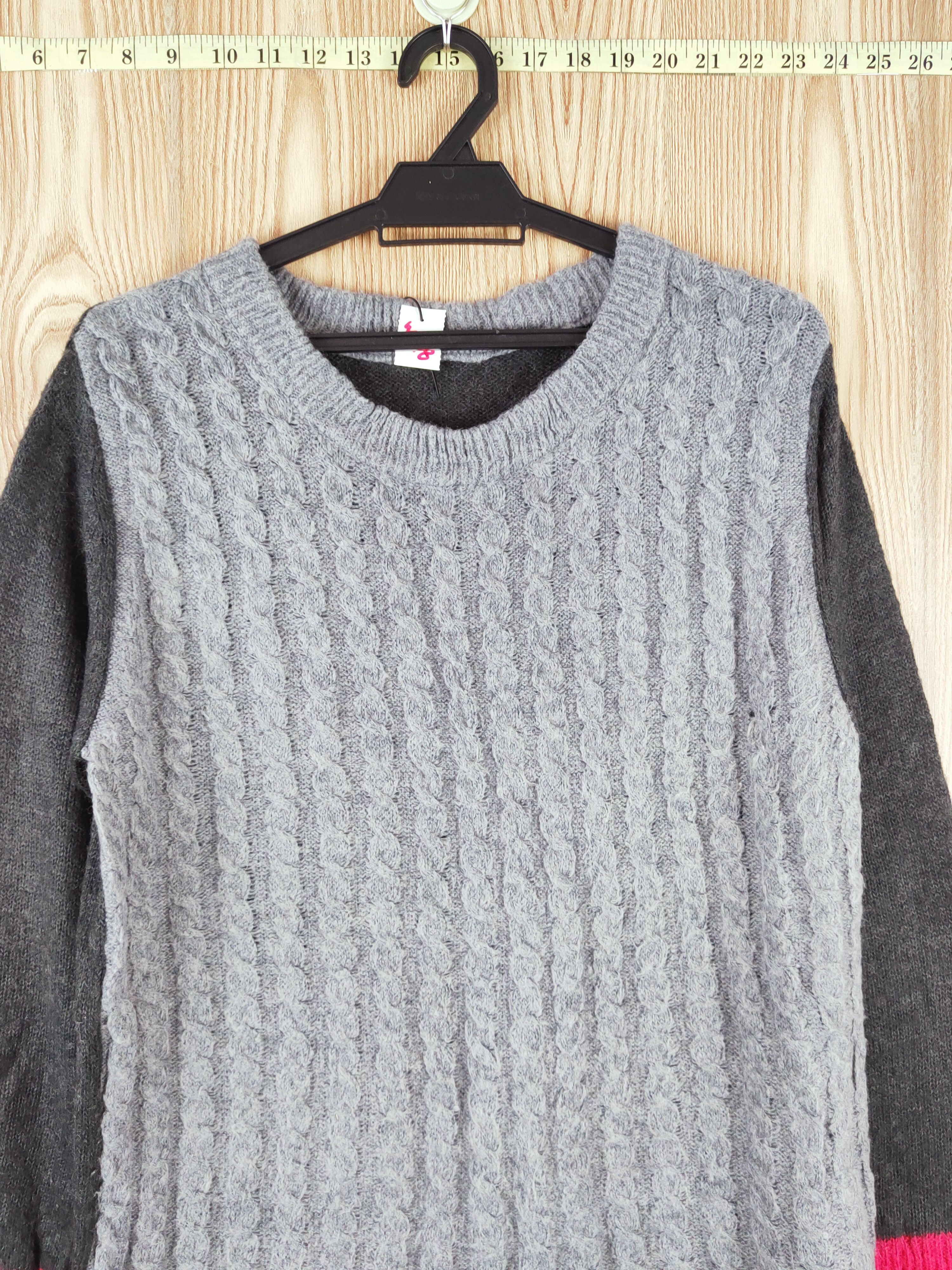 Aran Isles Knitwear Vi Felice Gray Knitwear Sweatshirts #W148 Size US L / EU 52-54 / 3 - 2 Thumbnail