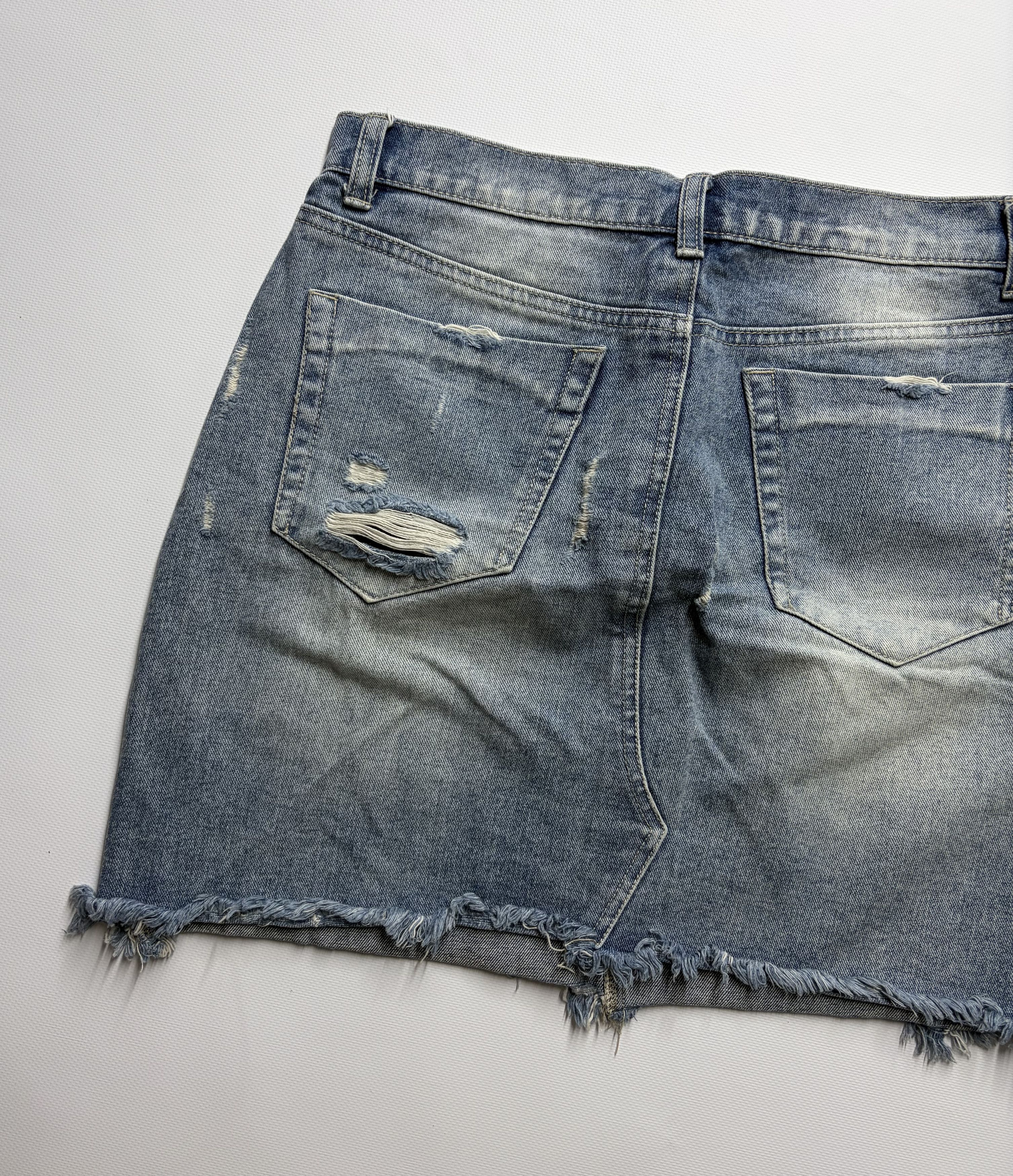 Vintage Women's Midi Denim Skirt Size 29" - 6 Thumbnail
