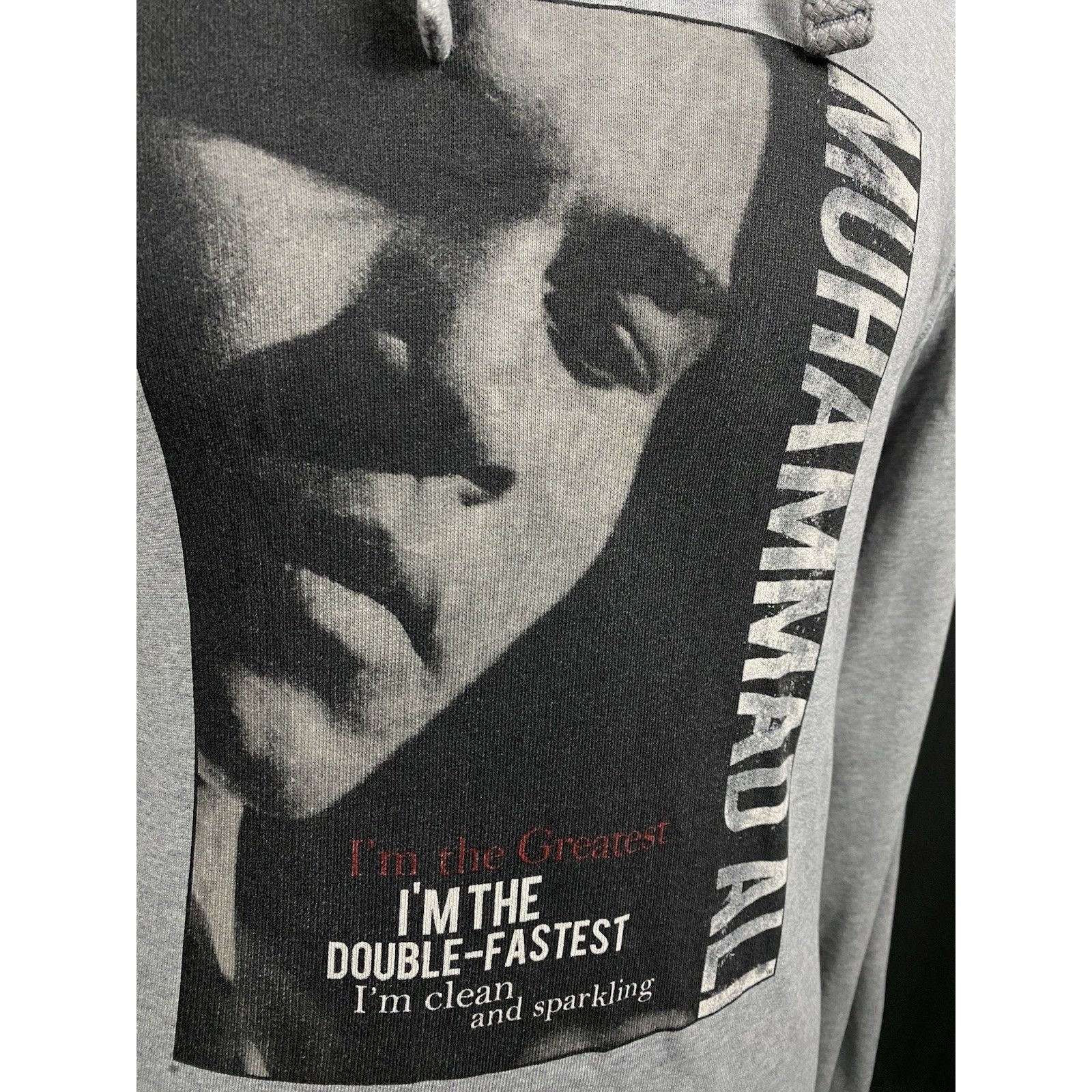 Dolce & Gabbana Dolce&Gabbana Muhammad Ali Men's Gray Hoodie Sweater Size 50 Size US M / EU 48-50 / 2 - 8 Thumbnail