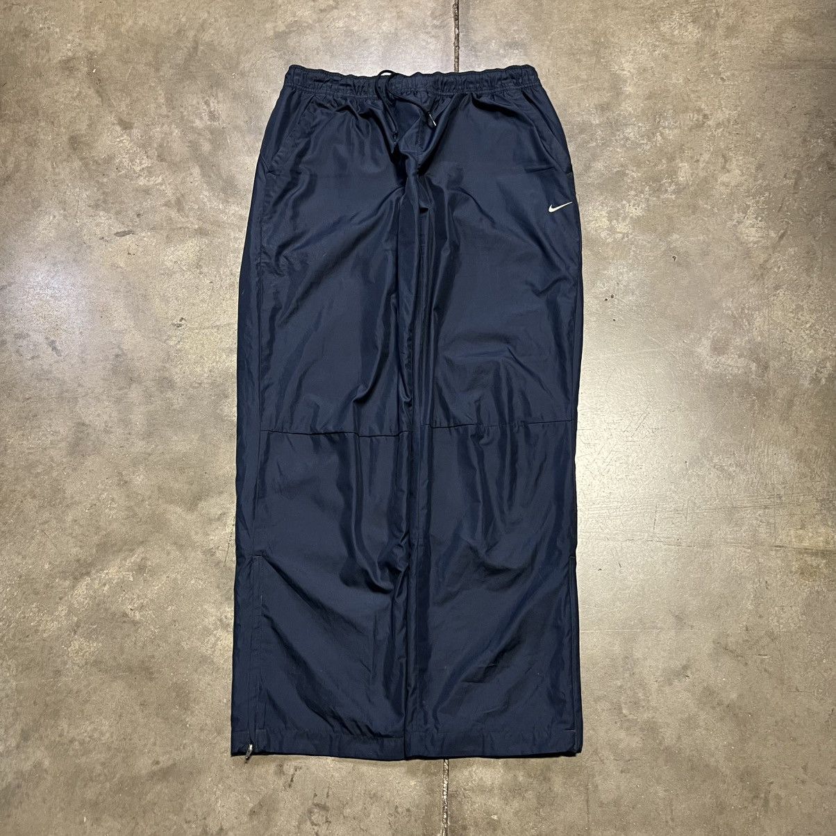 Nike Vintage Nike Mini Swoosh Baggy Track Sweatpants Flare Swoosh Size US 33 - 2 Thumbnail