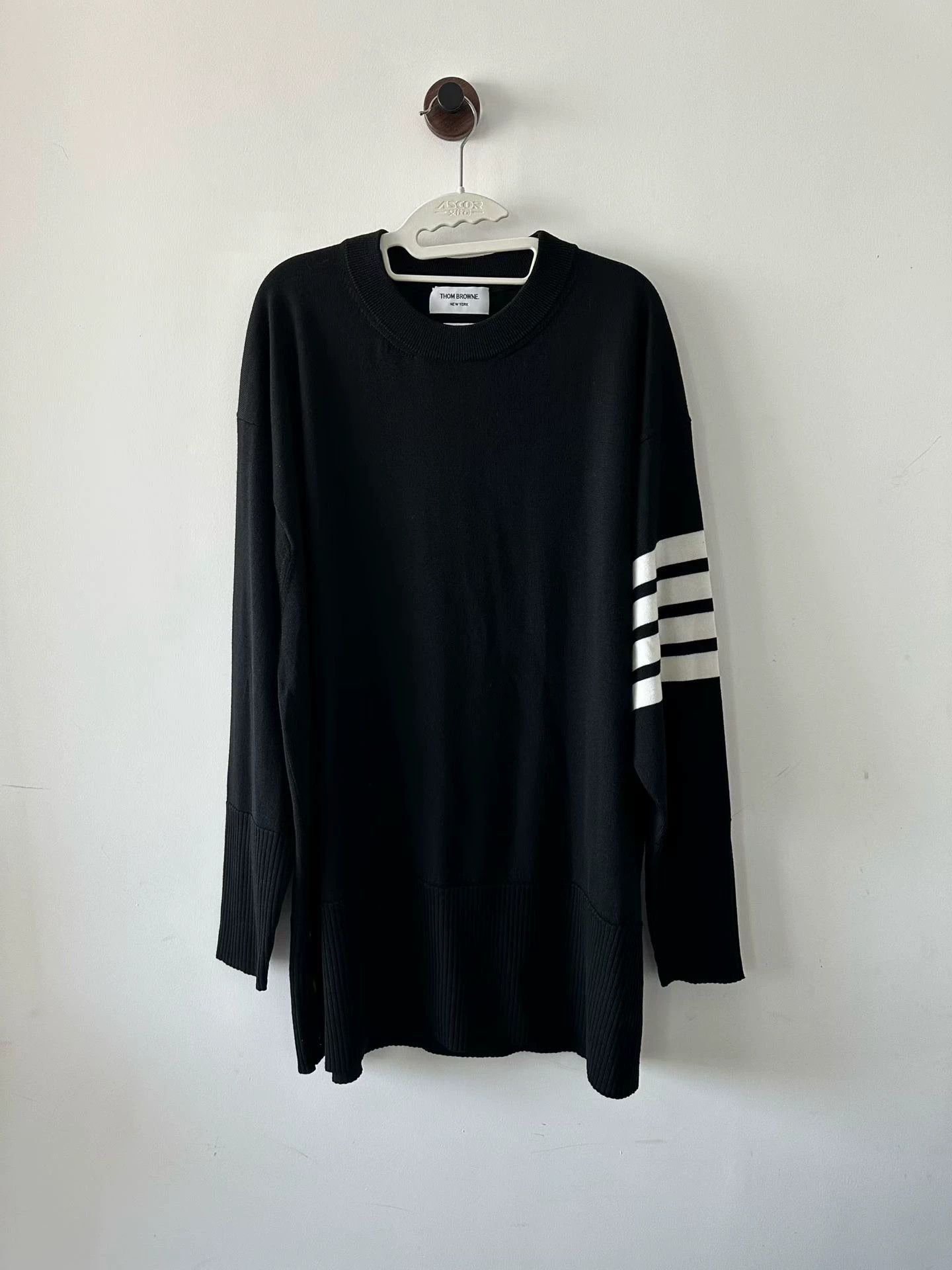 Thom Browne Thom Browne Black Limited Knit Sweater Size 2 Size US M / EU 48-50 / 2 - 1 Thumbnail
