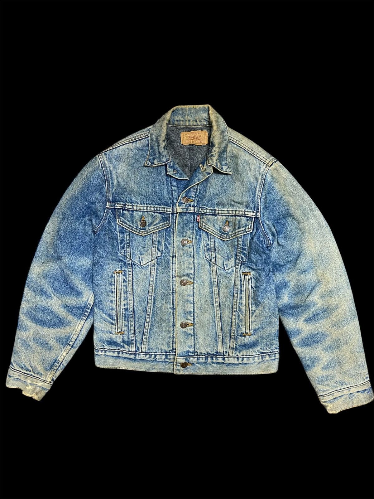 Levi's Vintage Clothing Vintage 80s Levi’s Sherpa Trucker Distressed Jacket Size US M / EU 48-50 / 2 - 1 Thumbnail