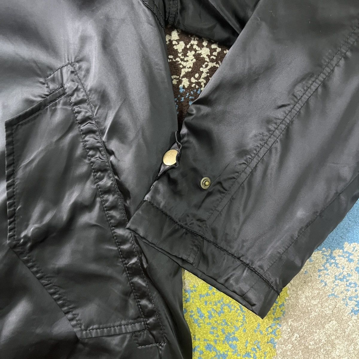 Paul Smith × Vintage Paul Smith Nylon Parkas Long Jacket Size US L / EU 52-54 / 3 - 21 Thumbnail