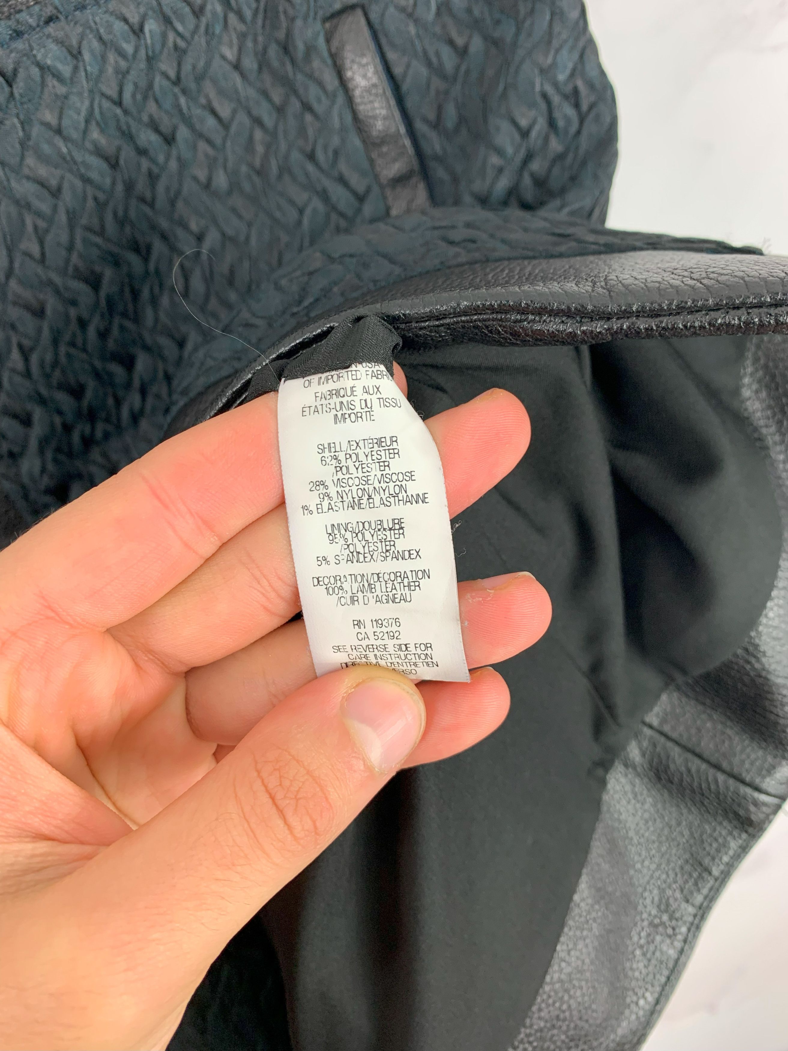 Helmut Lang Helmut Lang Asymmetrical Skirt Lamb Leather Decoration 4 Size 27" / US 4 / IT 40 - 12 Thumbnail