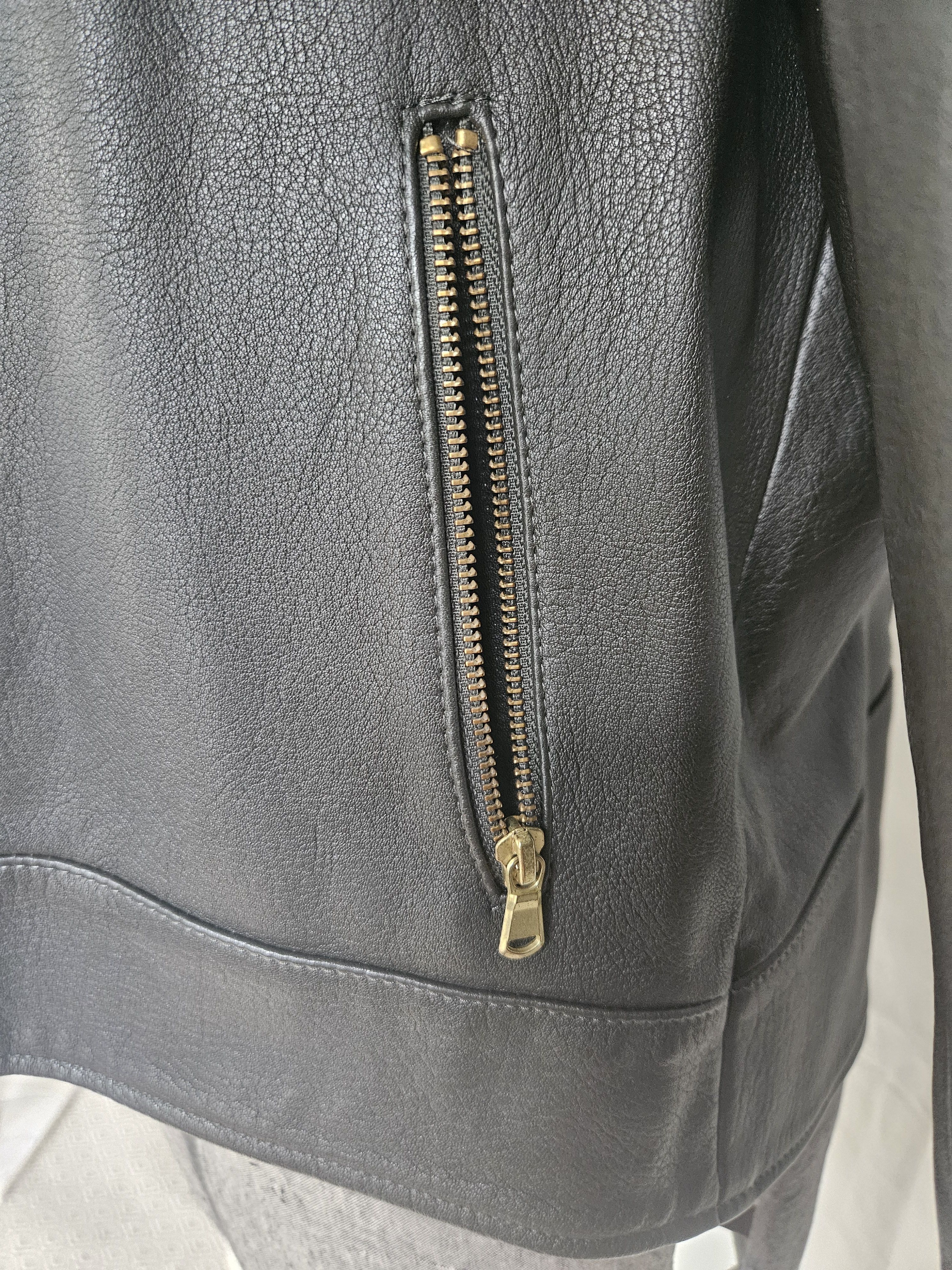 ME+EM ME+EM Icon Leather Biker Jacket size US10 Size L / US 10 / IT 46 - 5 Thumbnail