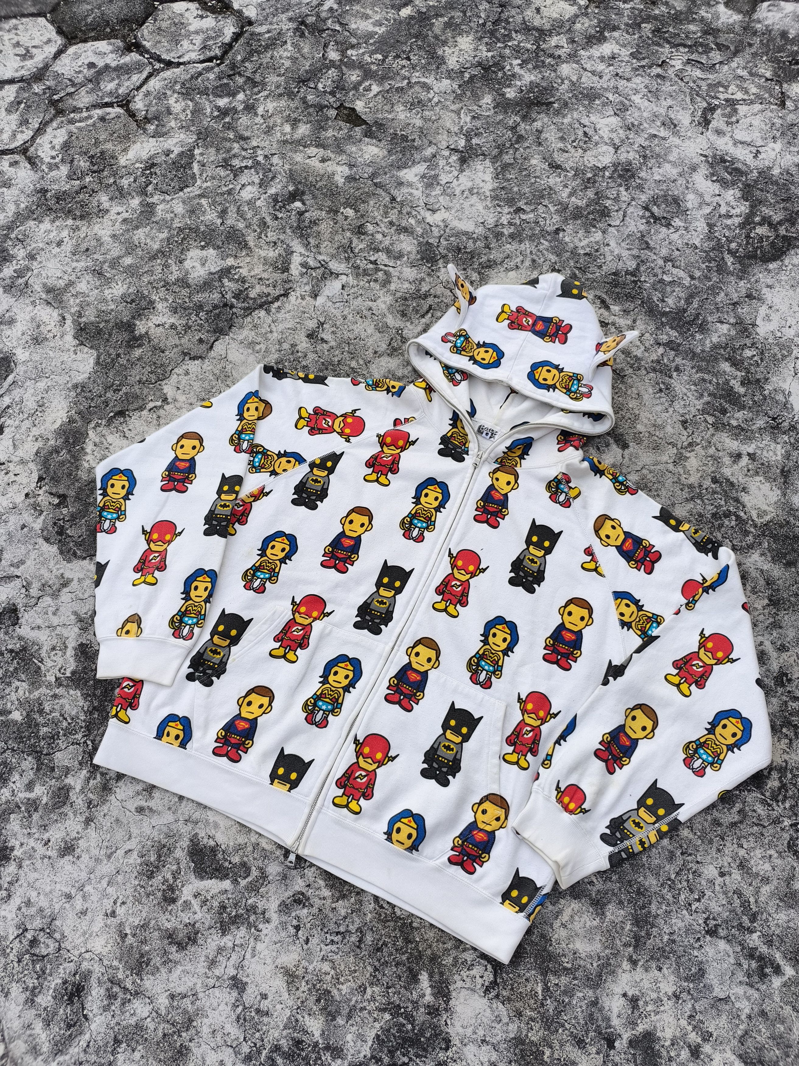 Bape ZipHoodie Bape x DC Comics Size US L / EU 52-54 / 3 - 3 Thumbnail